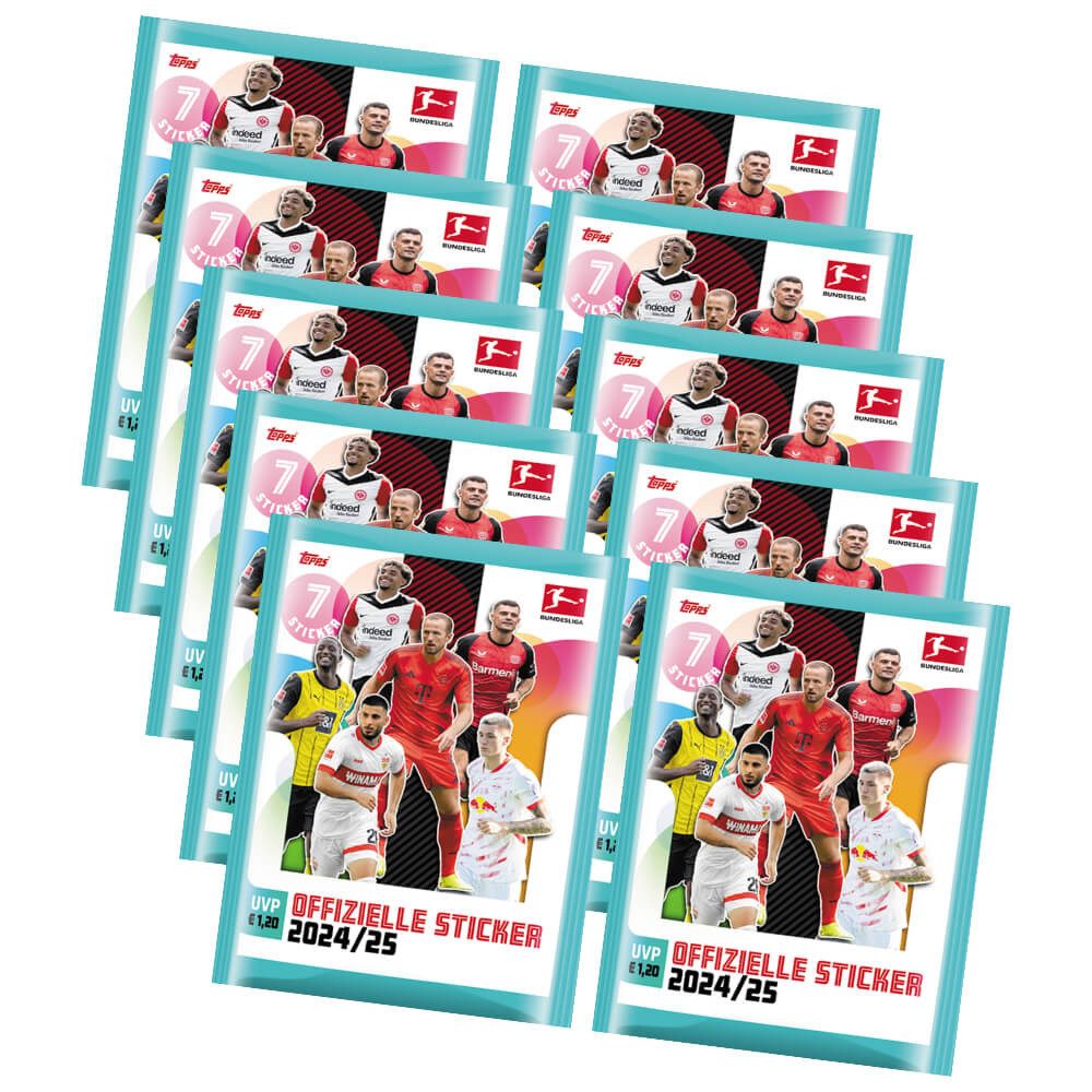 Sammelkarte Topps Bundesliga Sticker 2025 - Fußball Sammelsticker