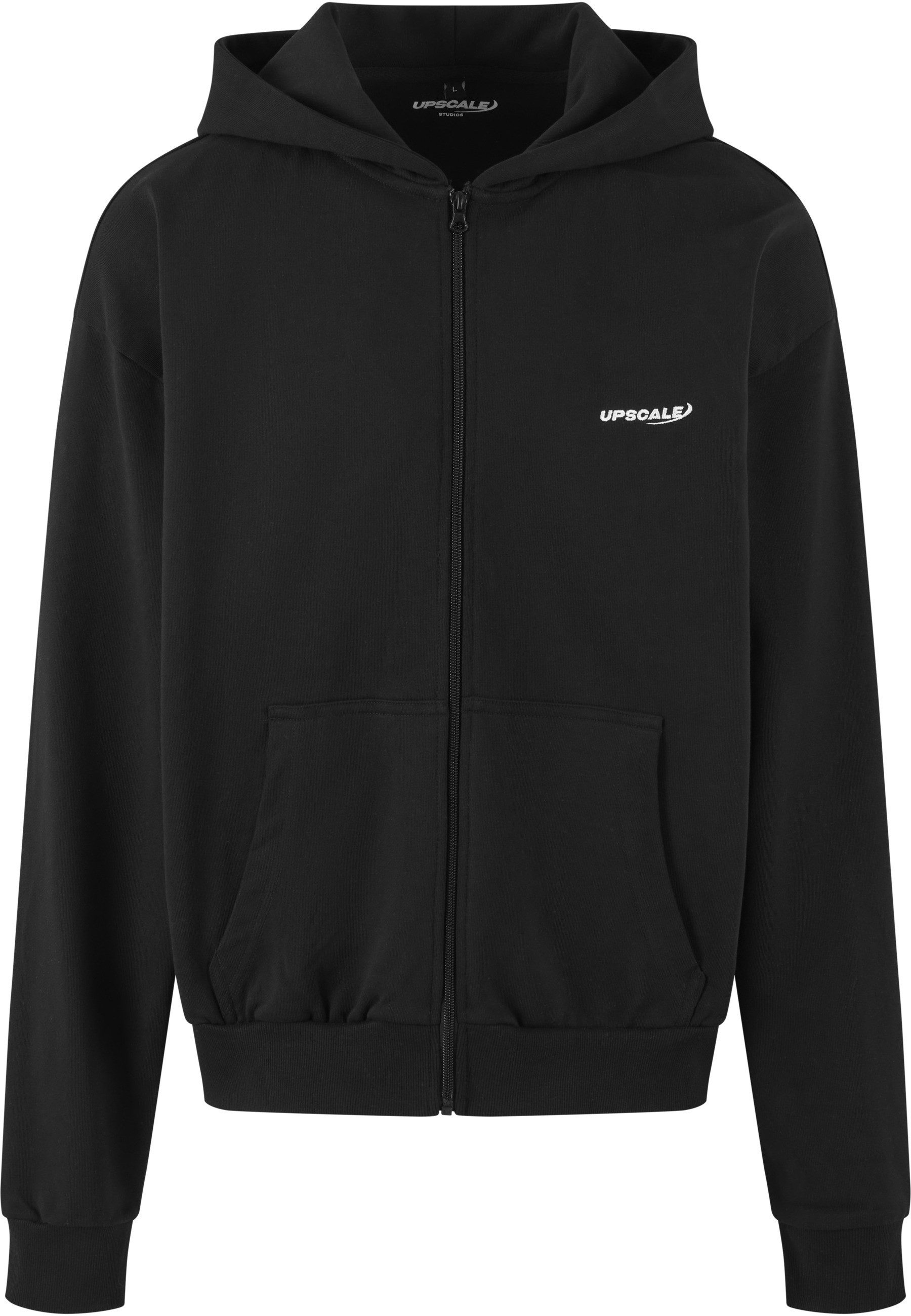 Kapuzenpullover Upscale by Mister Tee Upscale Core EMB Oversize Zip Hoody