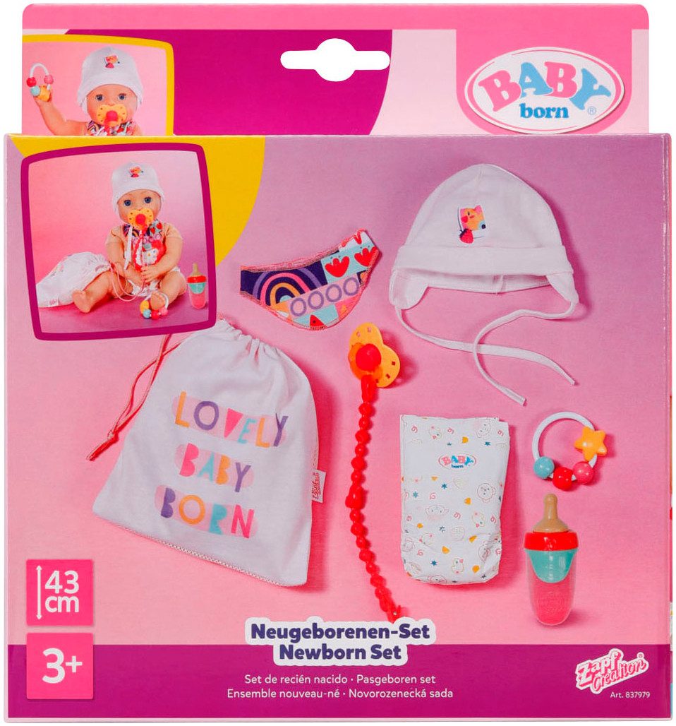 Baby Born Puppen Accessoires-Set Neugeborenen Set, (Set)