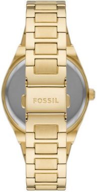 Fossil Quarzuhr SCARLETTE, ES5262, Armbanduhr, Damenuhr, Libelle