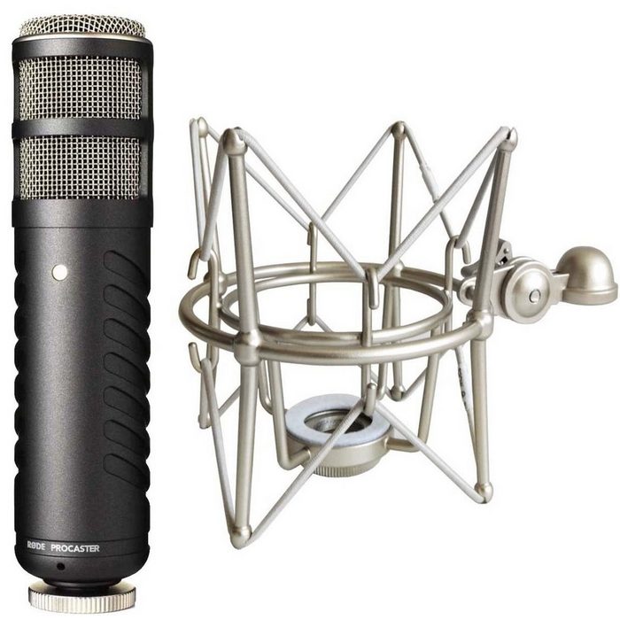 RODE Microphones Mikrofon Rode Procaster Sprecher Mikrofon + Spinne