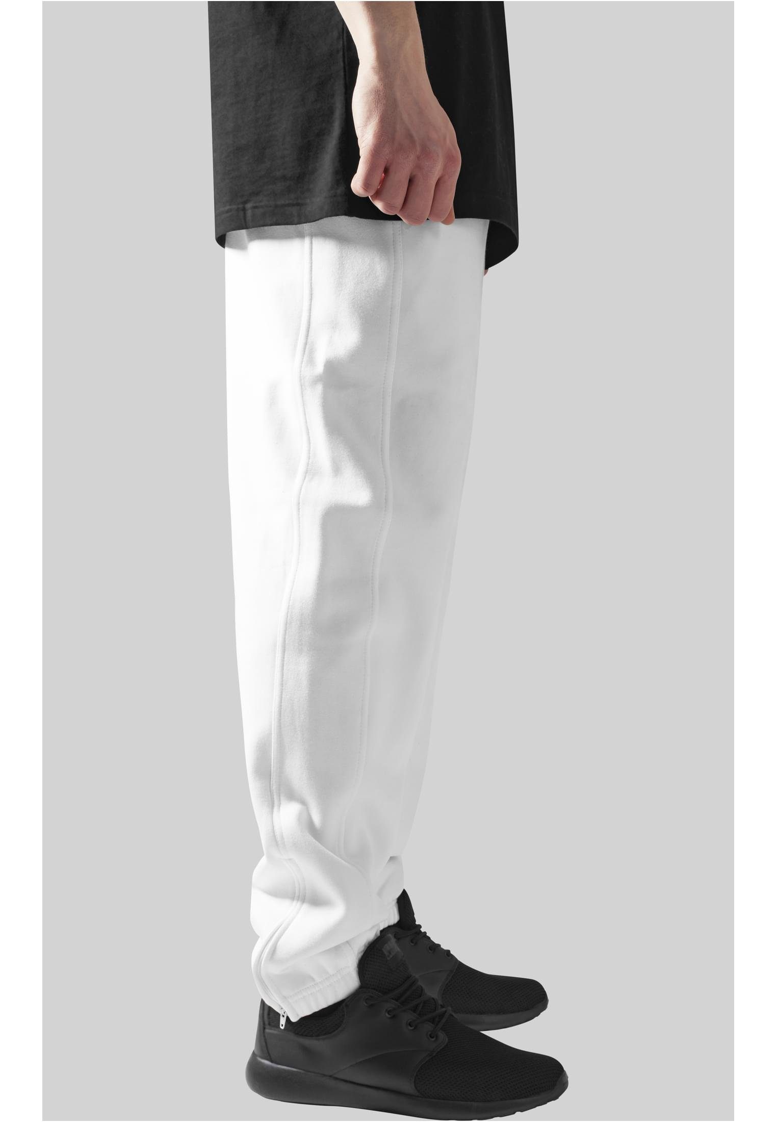 URBAN CLASSICS Stoffhose Herren white (1-tlg) Sweatpants