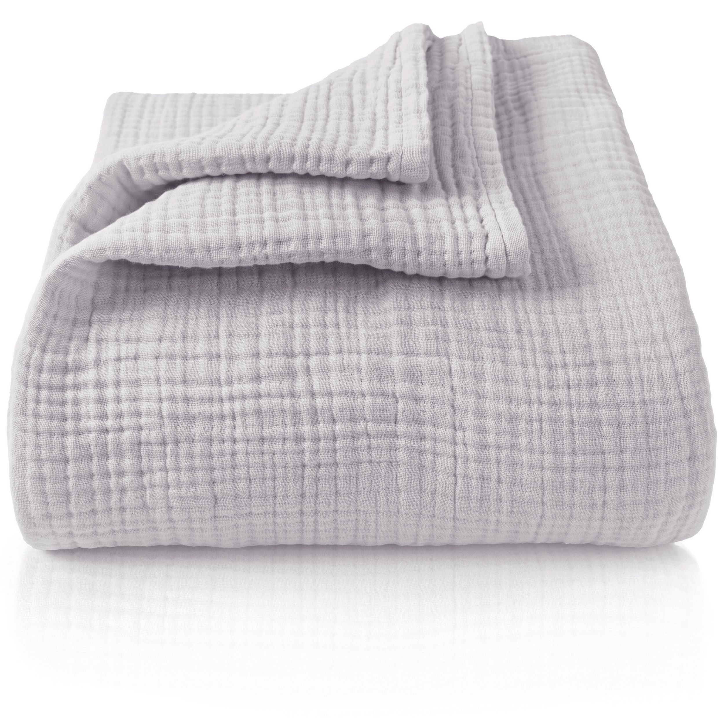 Laynenburg Tagesdecke Musselin aus 100% Baumwolle – Baumwolldecke, Kuscheldecke, Wohndecke als Sommerdecke, Bett-Überwurf, Couch-Überwurf, Sofa-Decke