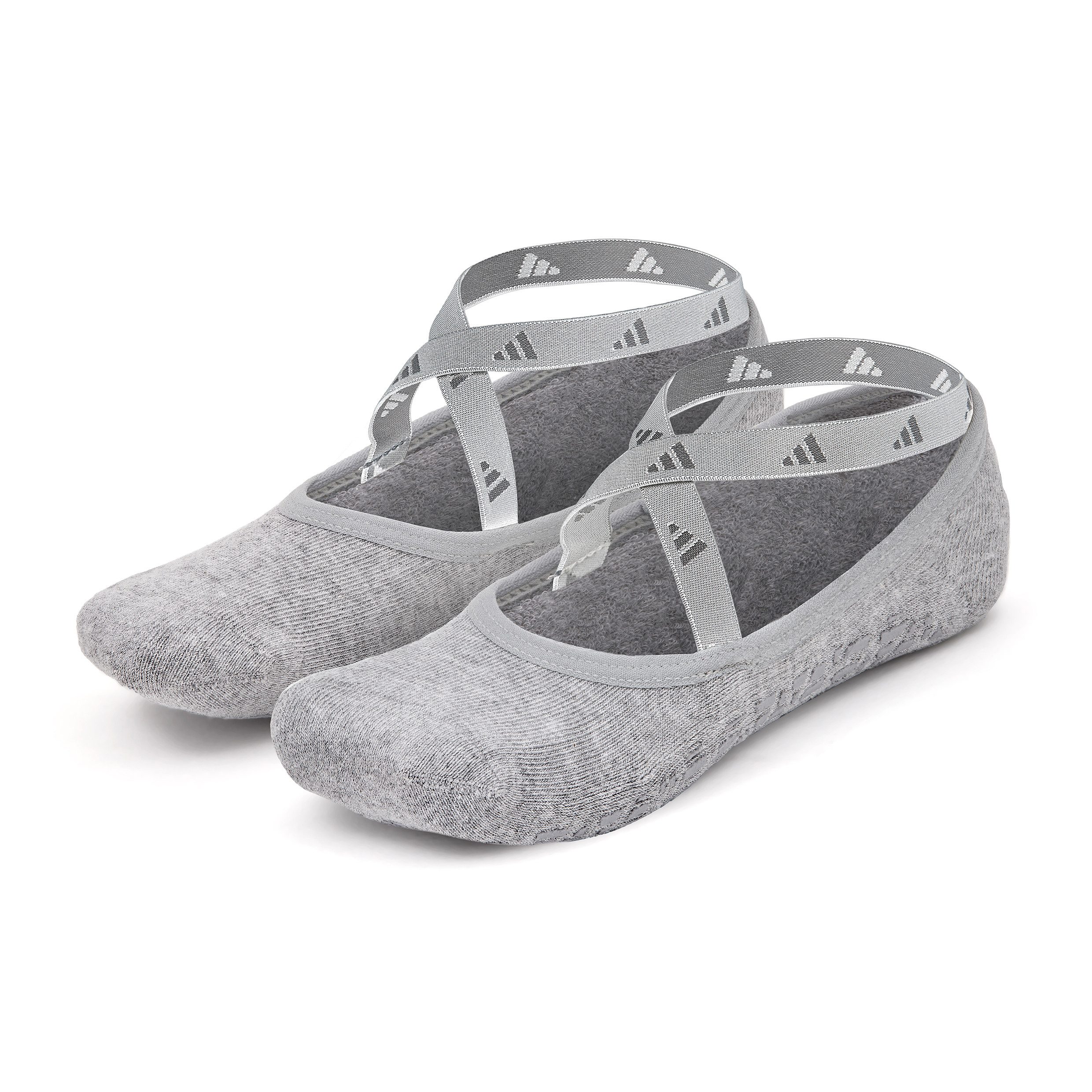 adidas Performance Sportsocken Adidas Yoga Socks - Grey - M/L Mit rutschfester Silikonsohle