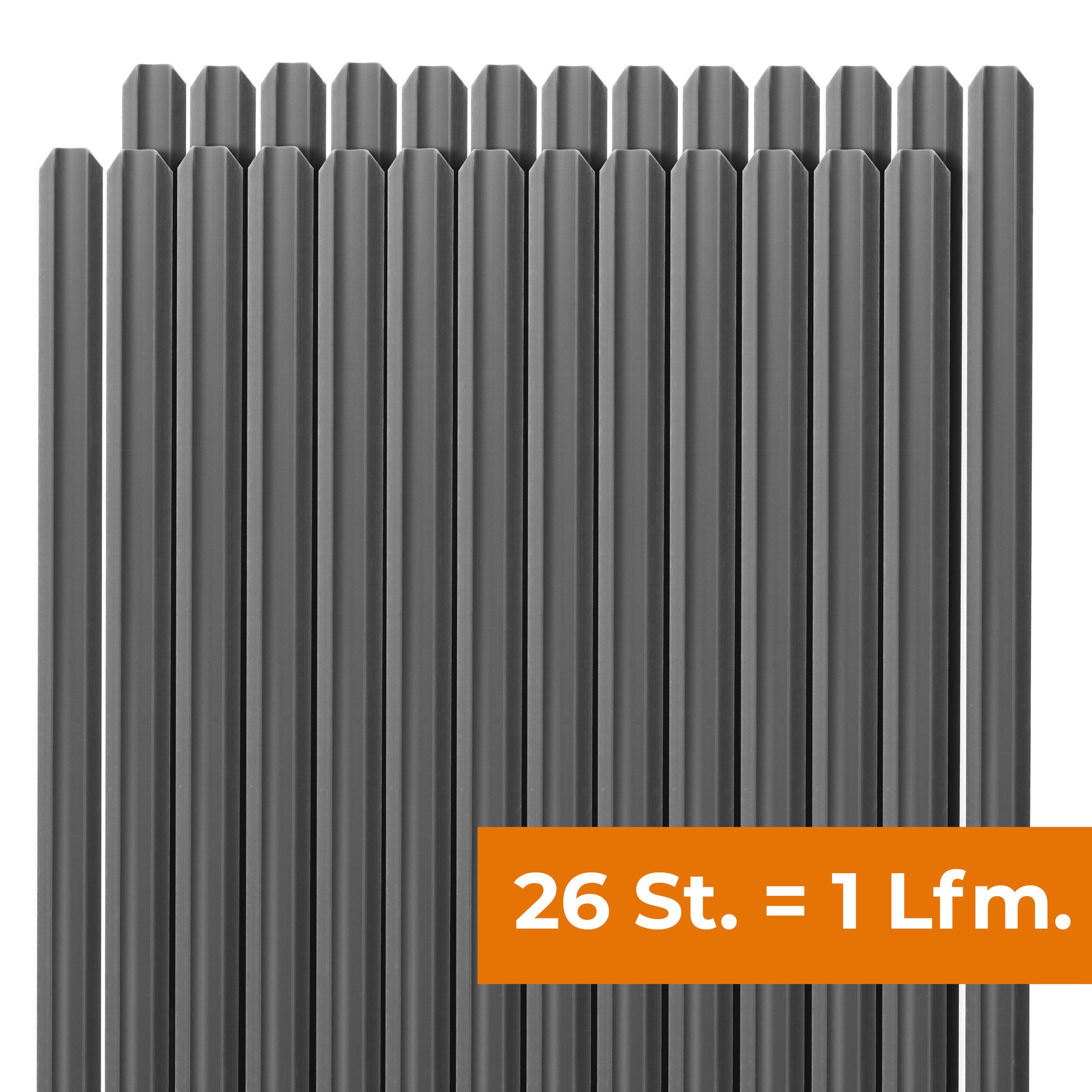 Quest Sichtschutzstreifen Sichtschutzlamelle einzeln, (Packung, 1-St), für Maschenweite 50-60 mm, UV-beständig