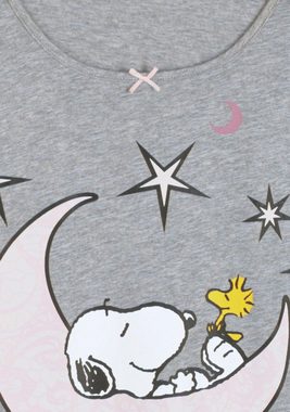 Peanuts Nachthemd mit Snoopy-Print und Kräuselsäumen