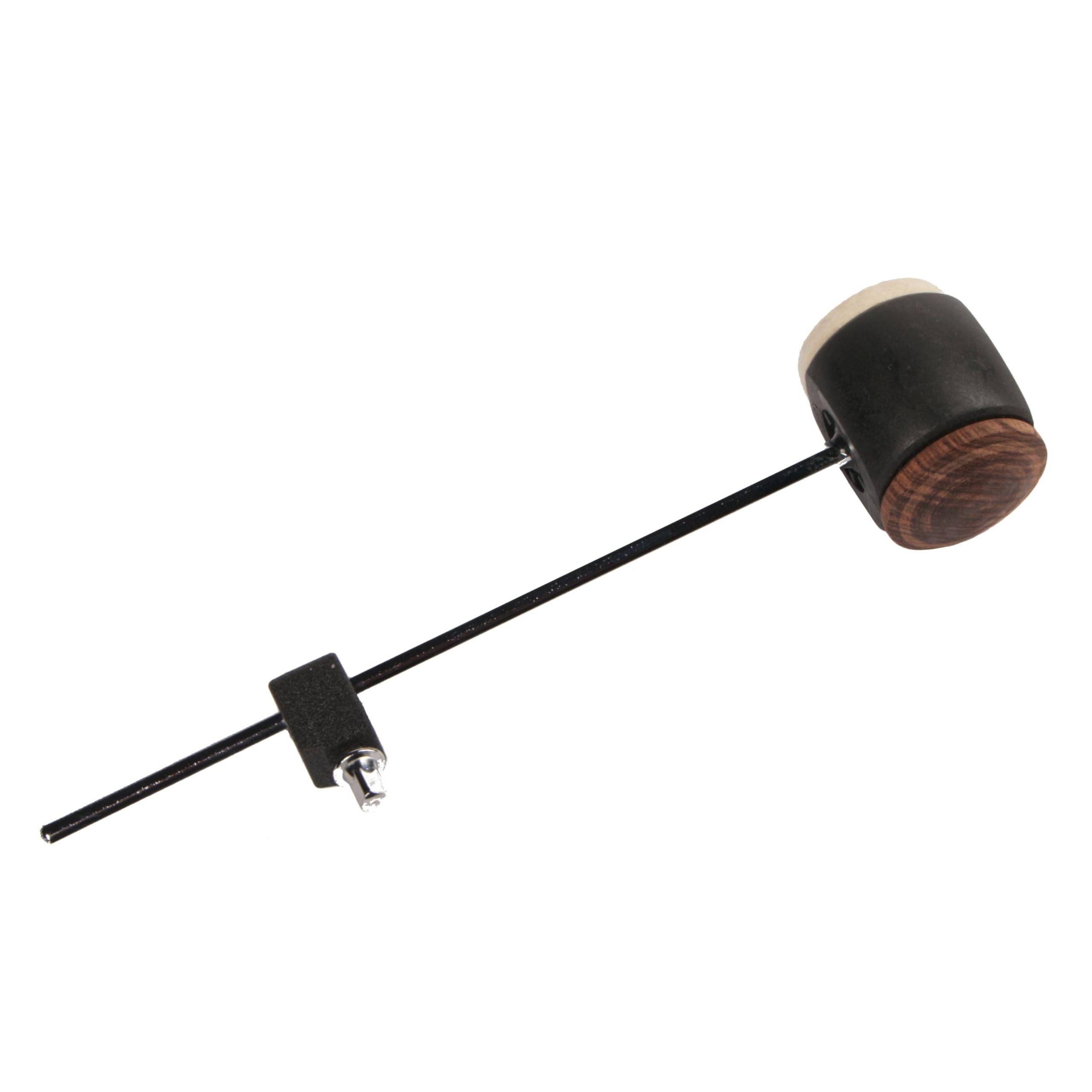 FAME Drumsticks (Pro Bass Drum Beater Hart Holz/Metall Rundkopf Optimiert für Dynamische Kontrolle Professionelles Spielgefühl auf BassDrum Pedalen, Sticks, Beater und Mallets, Bass Drum Beater), Pro Bass Drum Beater, Dynamische Kontrolle, Professionelles