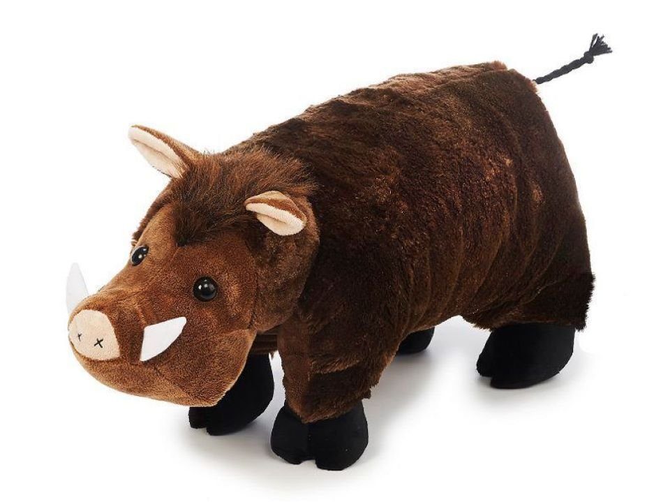 Nackenkissen euro 32831 plush kissen wildschwein