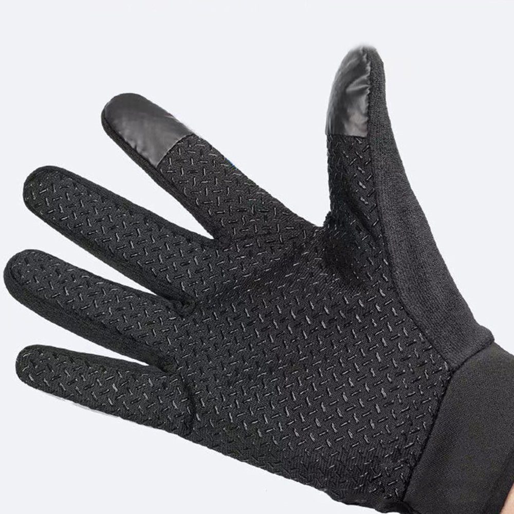 Grün Radfahren atmungsaktiv, Handschuhe Outdoor reflektierend, (Paar) LAPA elastisch HOME Sporthandschuhe Herren Handschuhe Fahrradhandschuhe Rutschfest MTB