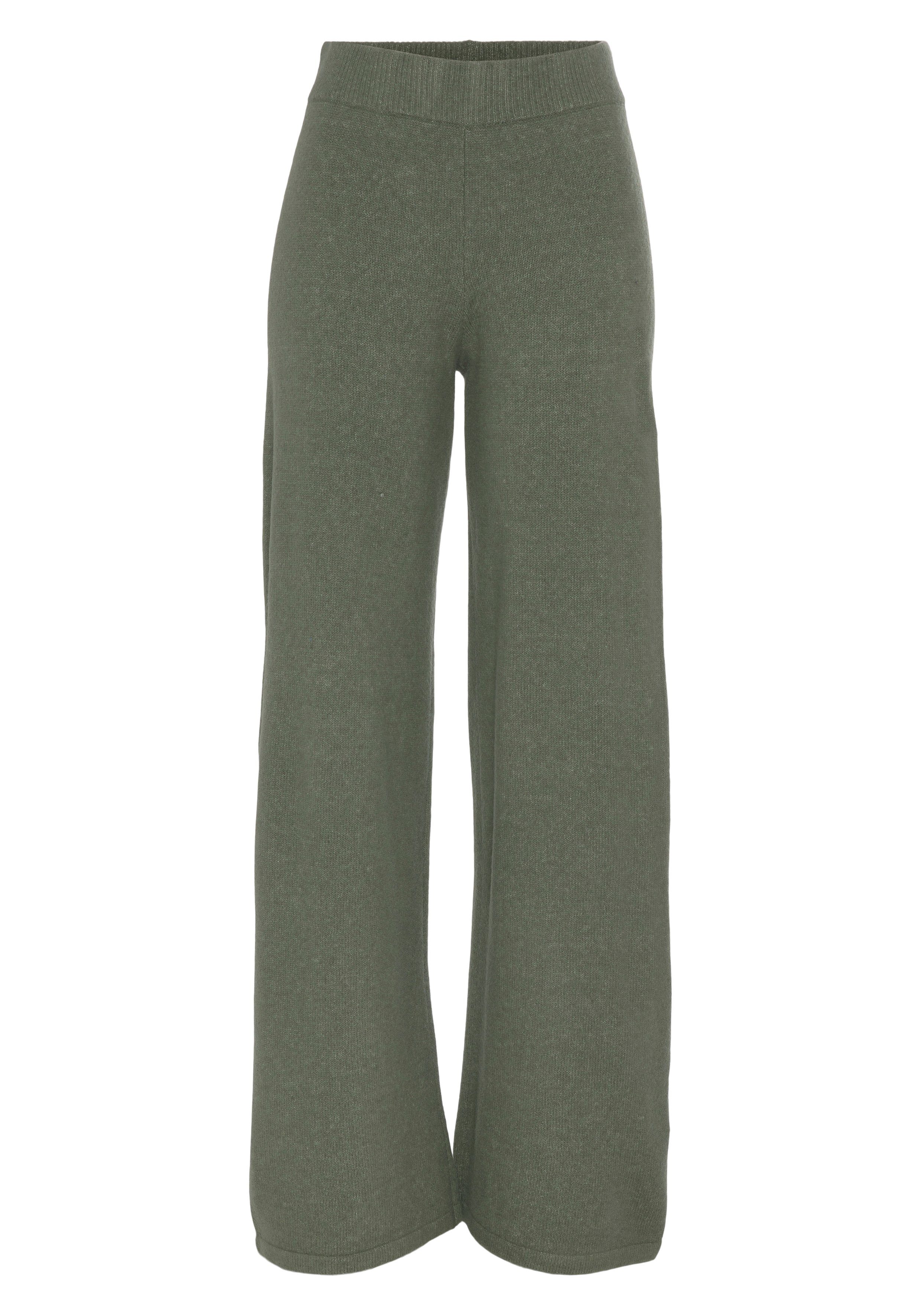 LASCANA Strickhose mit Rippbündchen, Loungewear. € 49,99