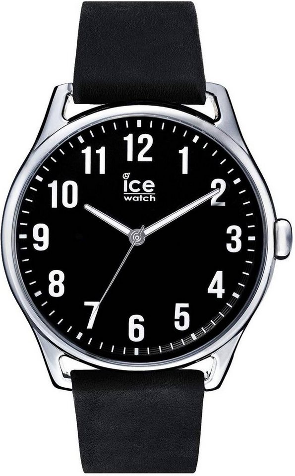 und ice-watch Durchmesser 41 time Das ist ICE aus Edelstahl ca mm der ist Black, Gehäuse Quarzuhr