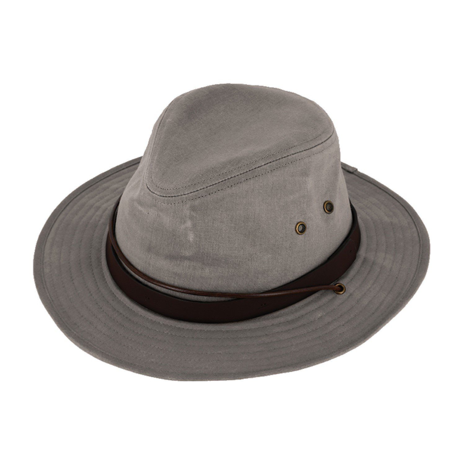 Fiebig Fischerhut Regenhut Flapper wasserabweisend mit Kinnband