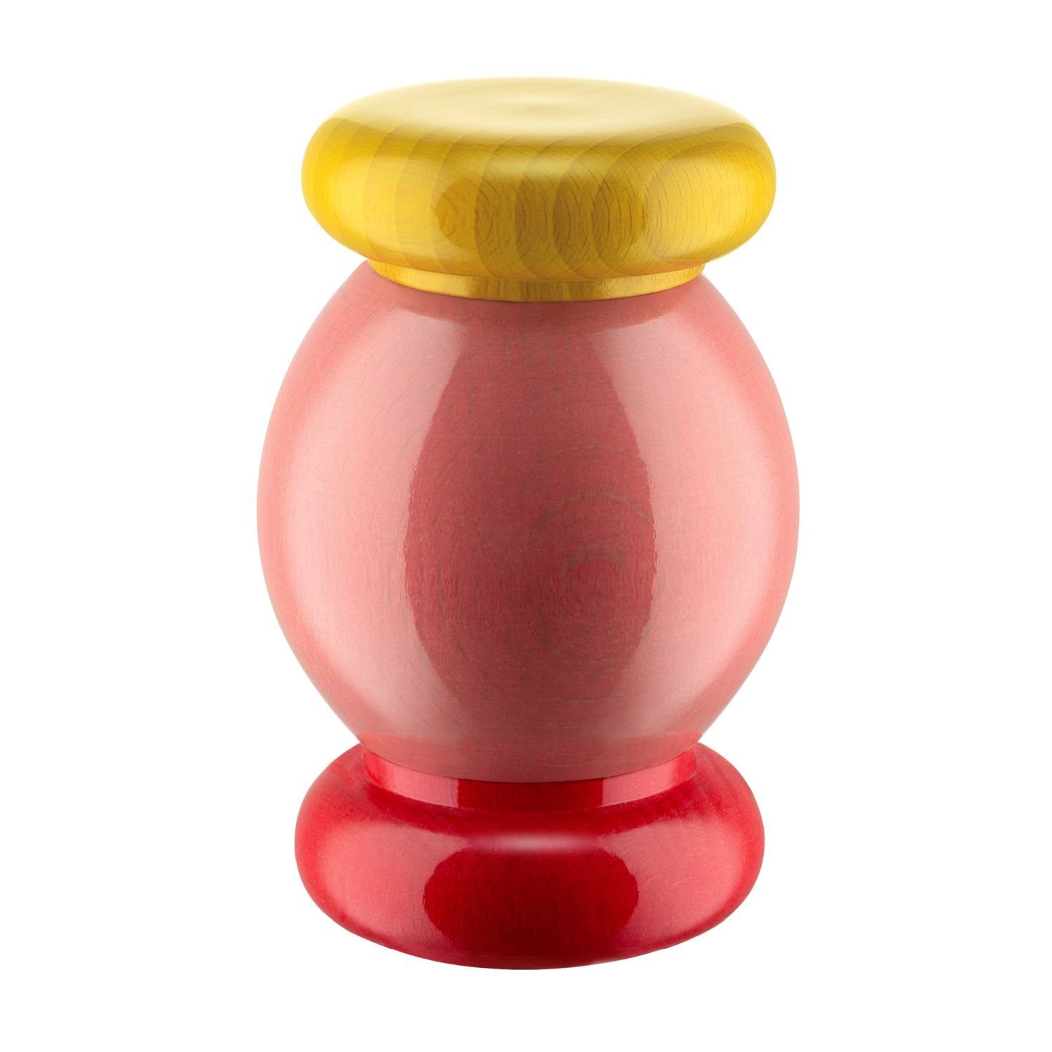 Alessi Salz-/Pfeffermühle Sottsass Collection Klein Rosa manuell rosa-rot