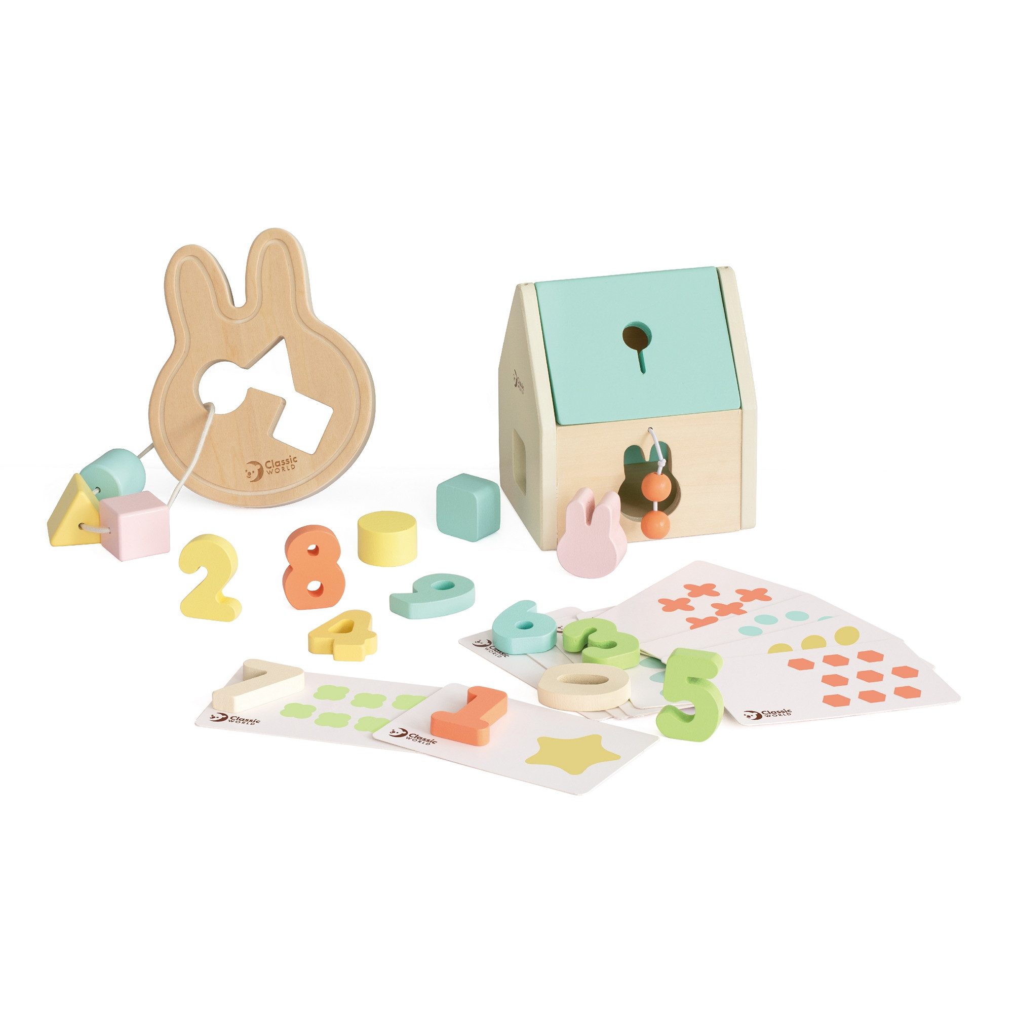 Classic World Spielesammlung Classic World - Geschenkbox 12M+ - 43x16x14cm - ab 12 Monaten