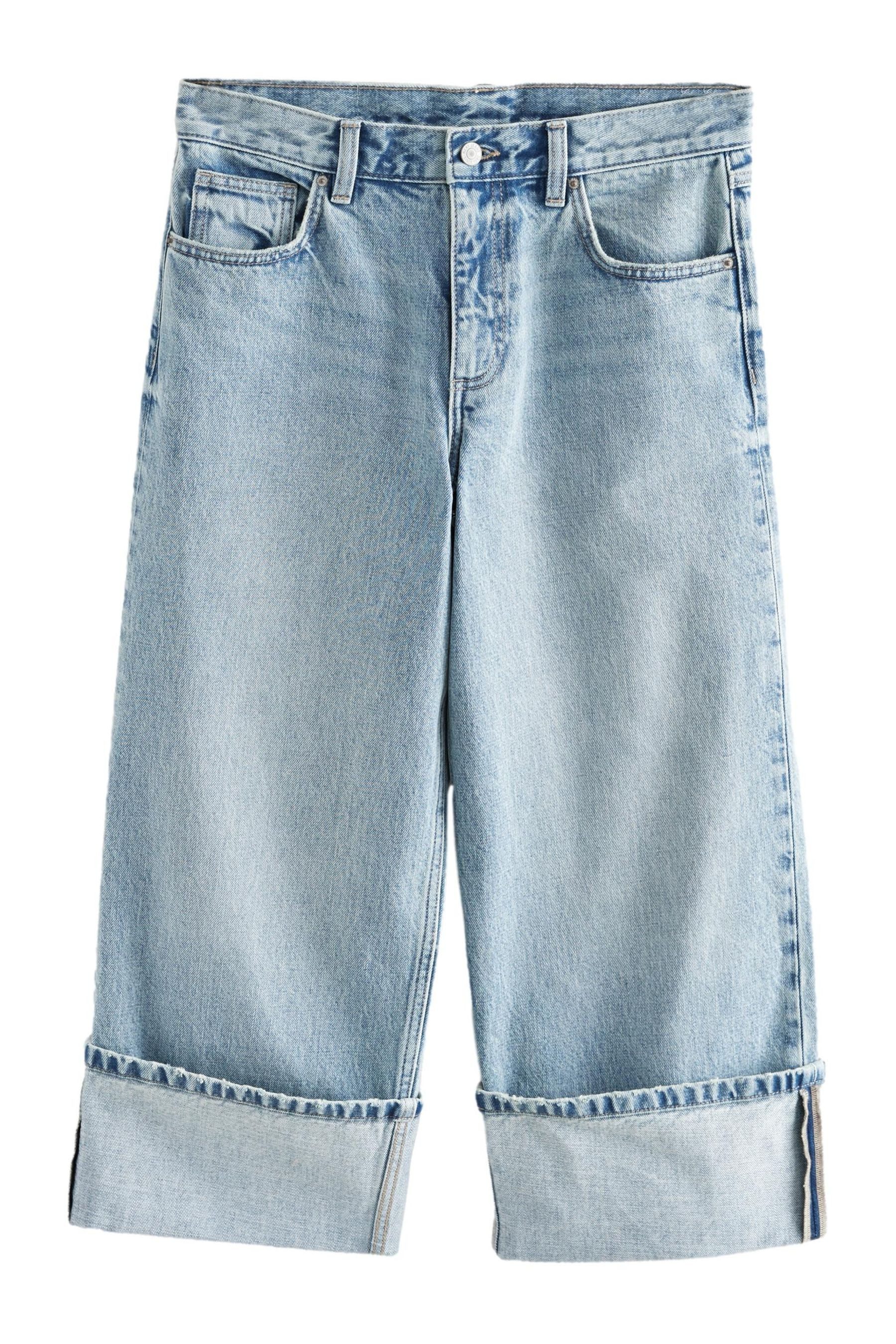 Next Caprijeans Verkürzte Jeans mit Umschlag günstig online kaufen