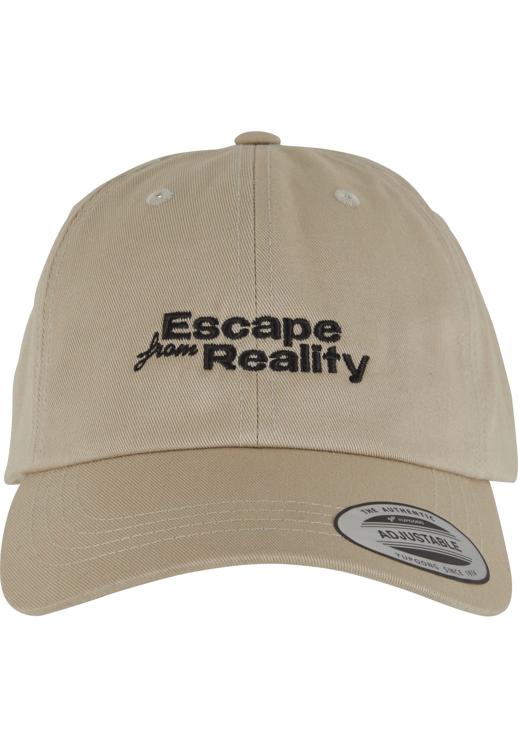 Snapback Cap MisterTee Escape From Reality Low Profile Cotton Twill