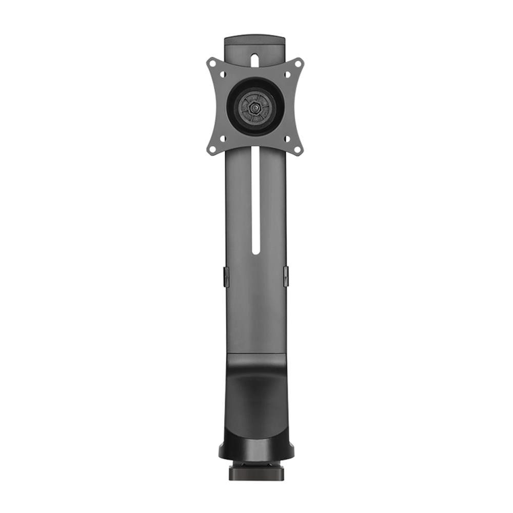 LogiLink Monitor-Halterung BP0161 Monitorhalterung, Stahl, flache & gebogene Monitore, 8 kg max., (bis 32 Zoll, Monitorarm, Tischklemme, VESA 100, Kabelmanagement)