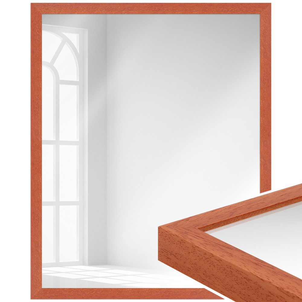 WANDStyle Wandspiegel H960, Kirschbaum-Optik, aus Massivholz günstig online kaufen
