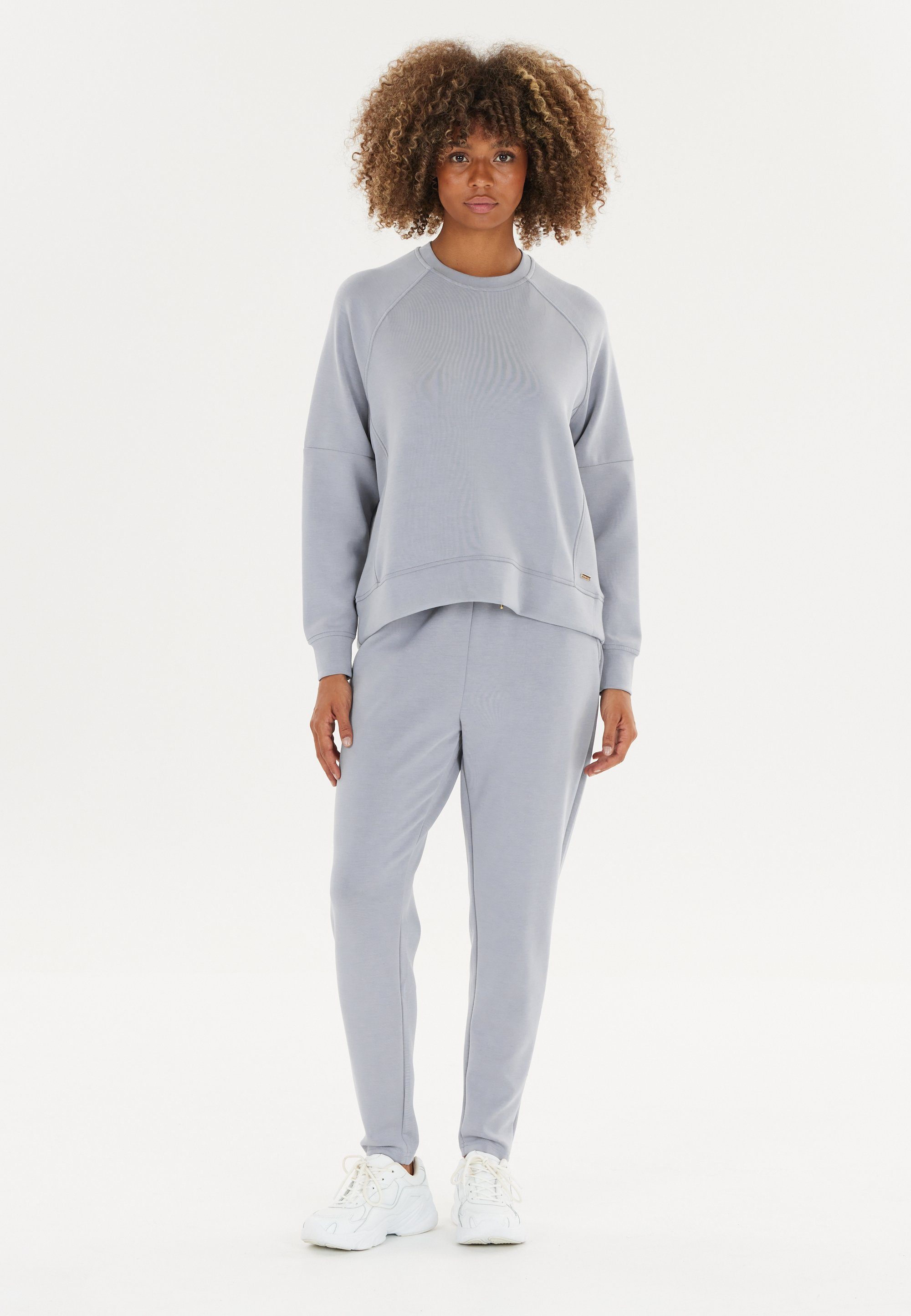 ATHLECIA Sweatshirt Jacey aus extra weichem Material hellblau | Sweatshirts