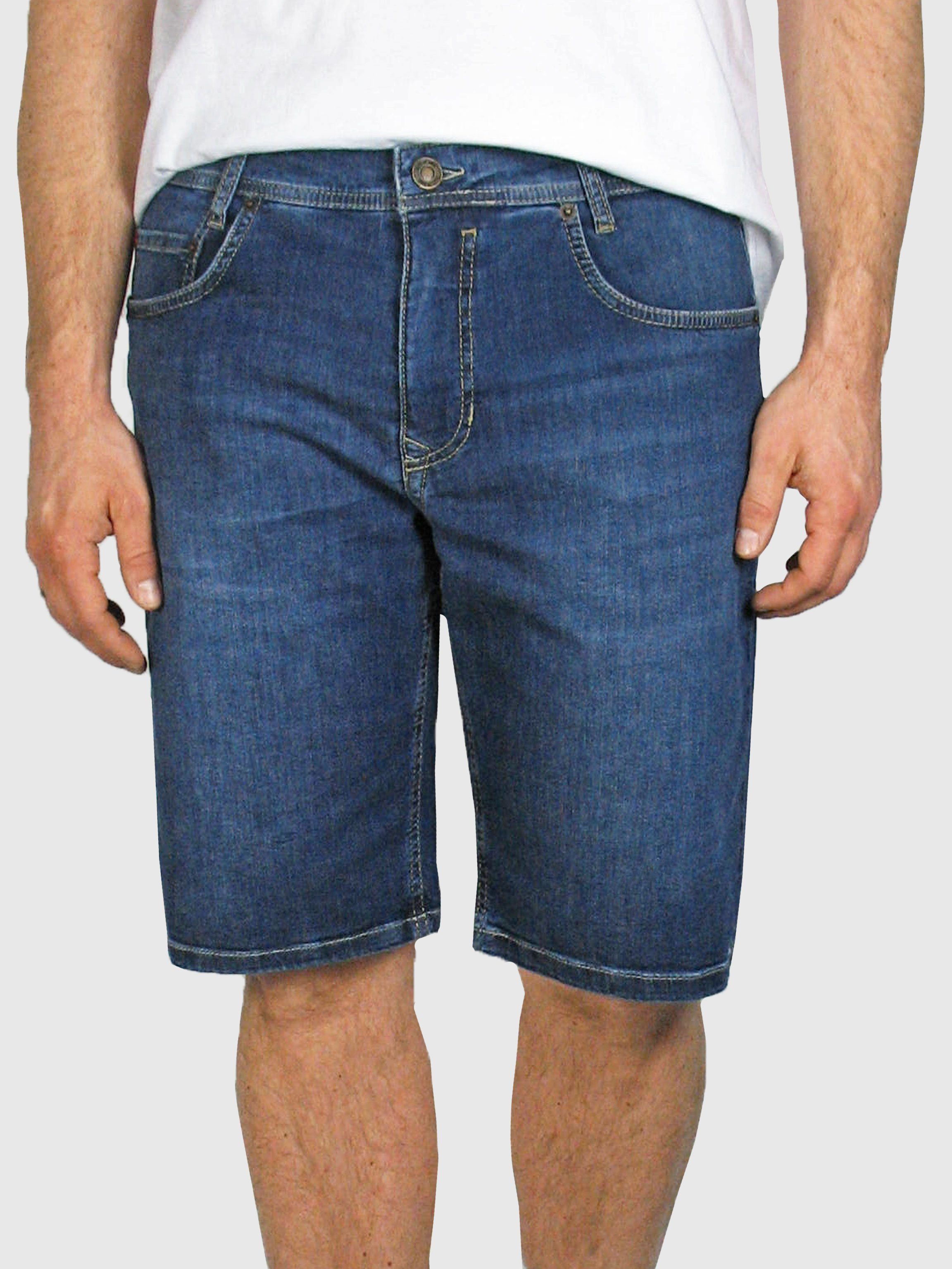 MAC Jeansshorts Arne Bermuda Stretch-Denim, leicht und bequem