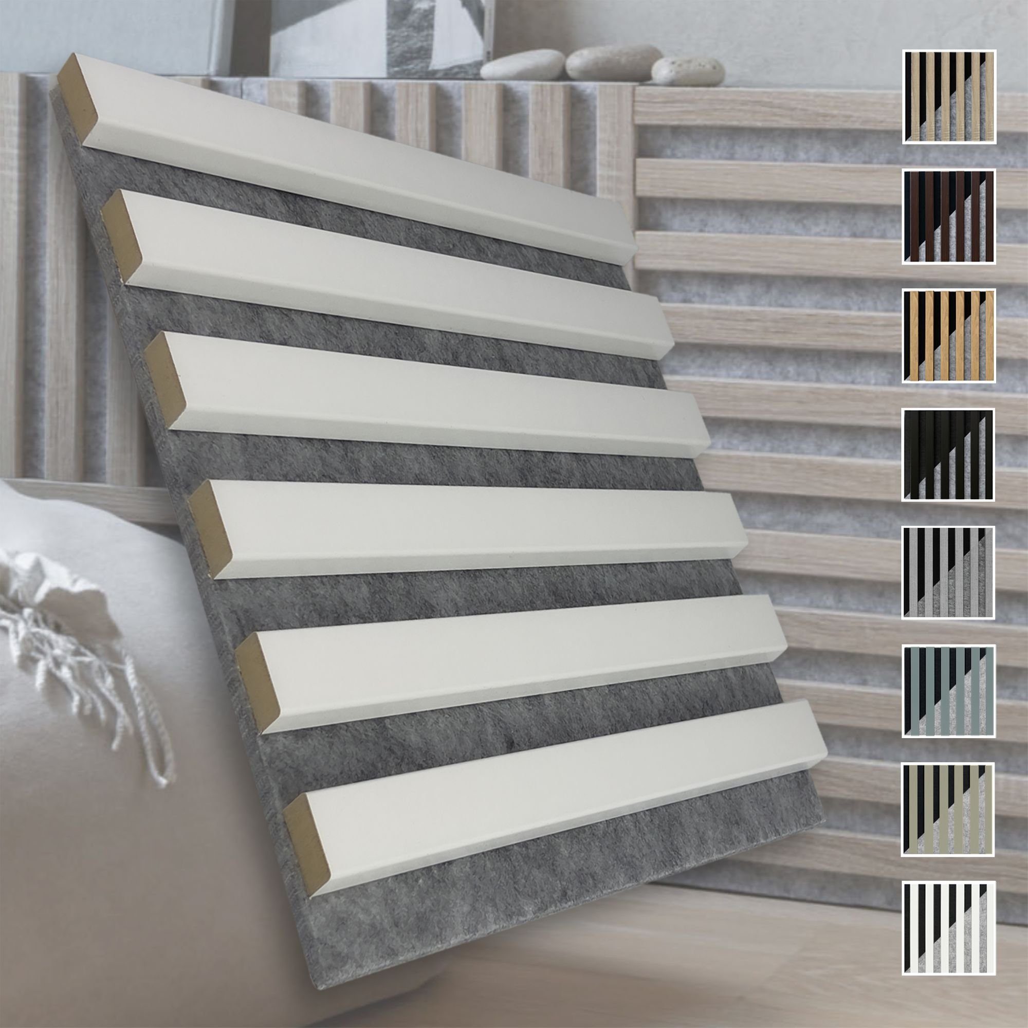 marbet design Wandpaneel, (Akustikpaneele Akustikquadrate 30x30cm günstig online kaufen