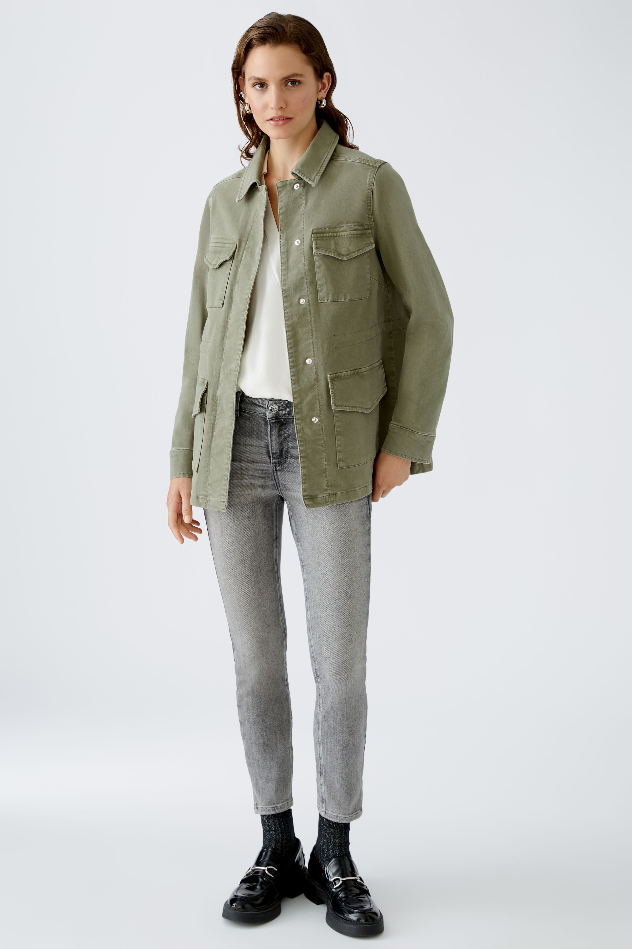 Oui Blusenjacke