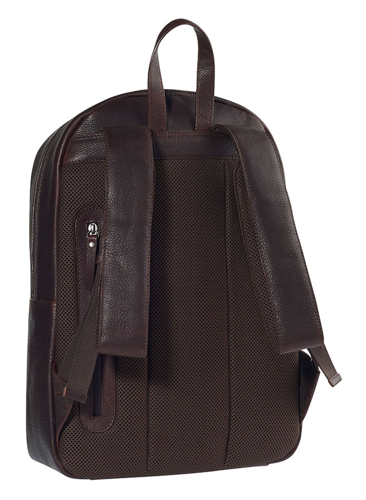 Burkely Rucksack Round Backpack 14", aus echtem Leder