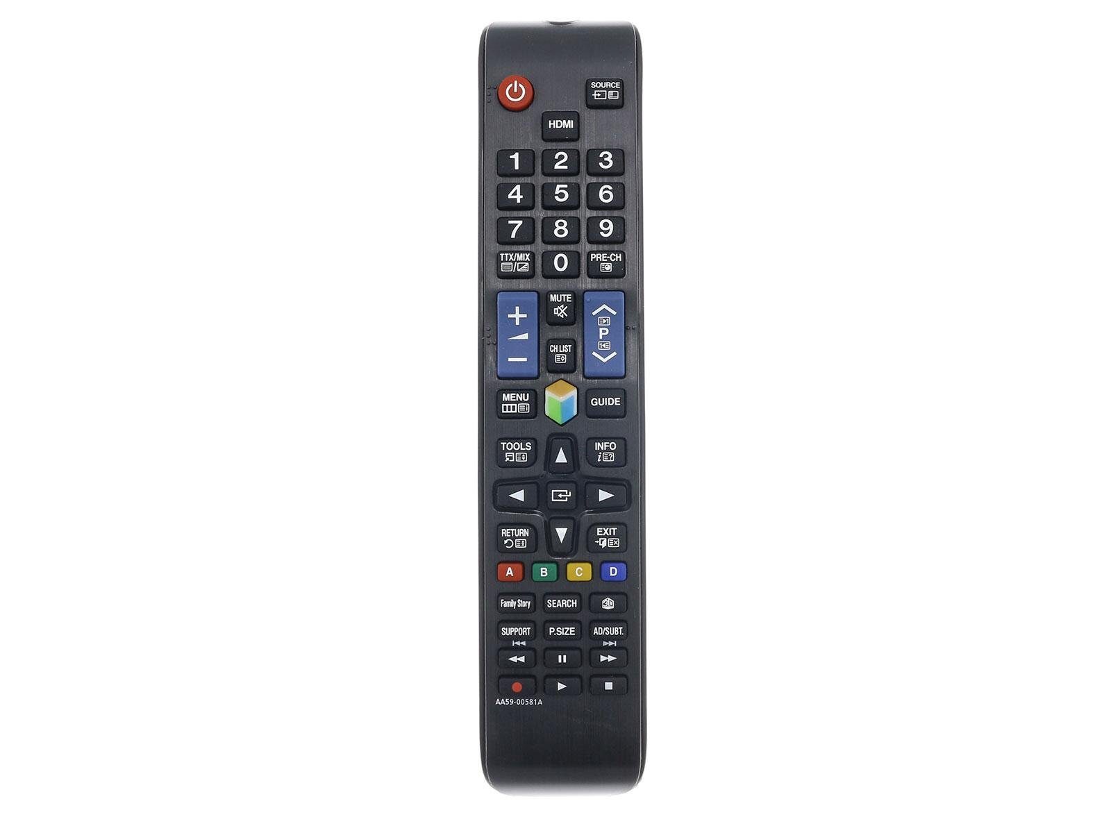 azurano Ersatz für SAMSUNG AA59-00581A Universal-Smart-TV-Fernbedienung