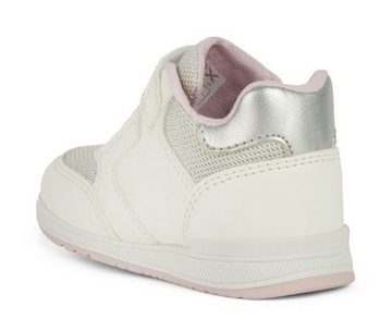 Geox B RISHON GIRL A Lauflernschuh Sneaker, Klettstiefel mit schöner Stern-Applikation