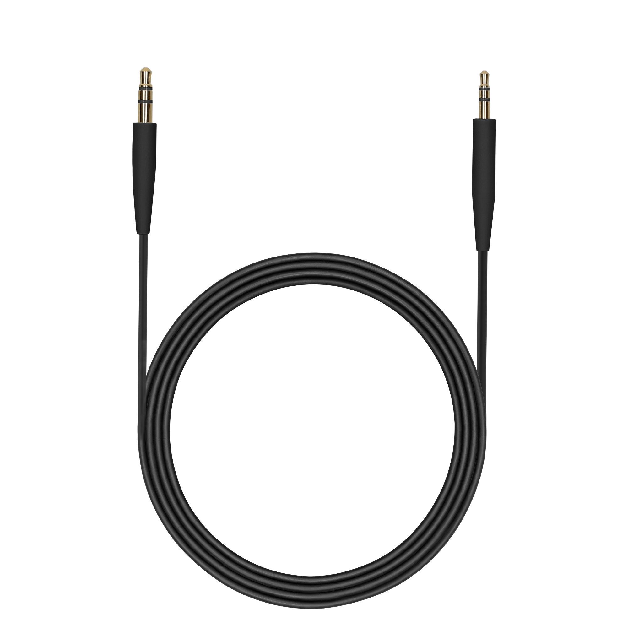 kwmobile Kopfhörerkabel für Bose 700 / NC700 / QuietComfort QC25 / QC35 II / Audio-Kabel, (8.00 cm), Ersatz Kabel 100 cm - 3.5mm Klinke Kabel