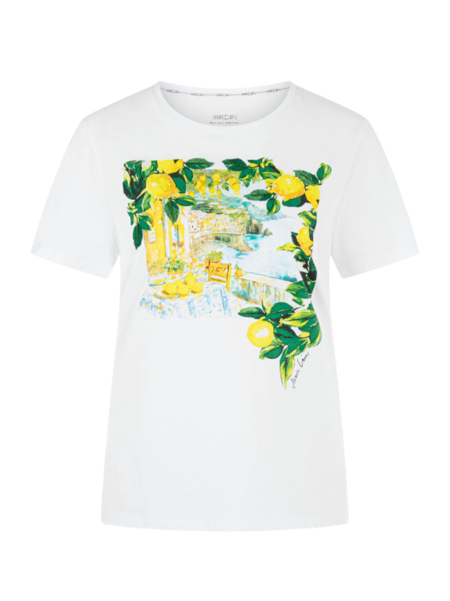 Marc Cain Kurzarmshirt AA.2 - F - Summer Flash