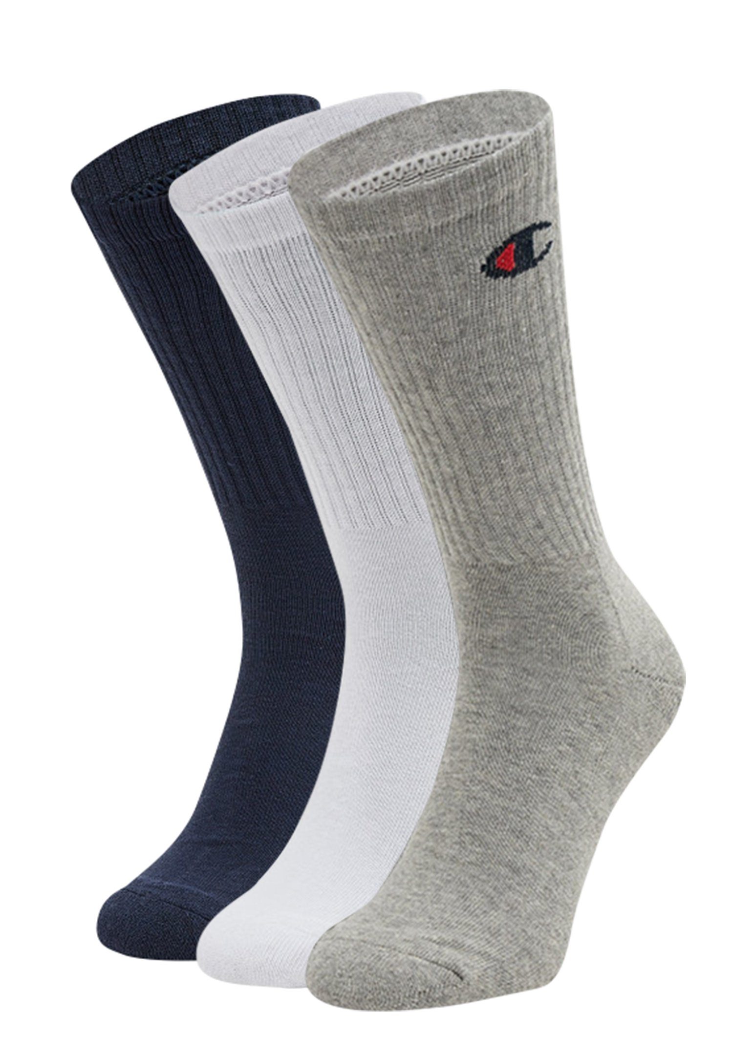 Champion Kurzsocken Crew Socks 3 Paar (Set, 3-Paar, 3er-Pack)