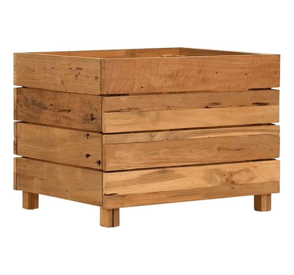 Thumbnail - DOTMALL Hochbeet Hochbeet 50x40x38 cm Teak Altholz und Stahl