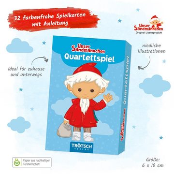 Trötsch Verlag Spiel, Trötsch Unser Sandmännchen Quartettspiel Quartett Spiel
