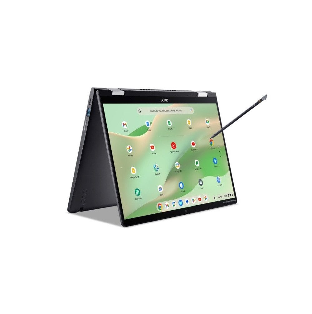 Acer Plus Spin 714 Intel Core Ultra 5 125U 16GB 256GB Touchscreeen ChromeOS Chromebook (35,6 cm/14 Zoll, Intel Core Ultra 5 125U, Intel Grafik, 256 GB SSD, 100% sRGB glänzendes IPS Touch-Display, QHD-Kamera, HDMI 2.0)