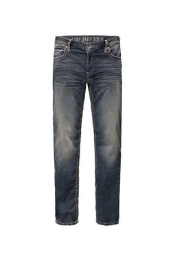 CAMP DAVID Comfort-fit-Jeans CO:NO Münztasche mit Ziernaht