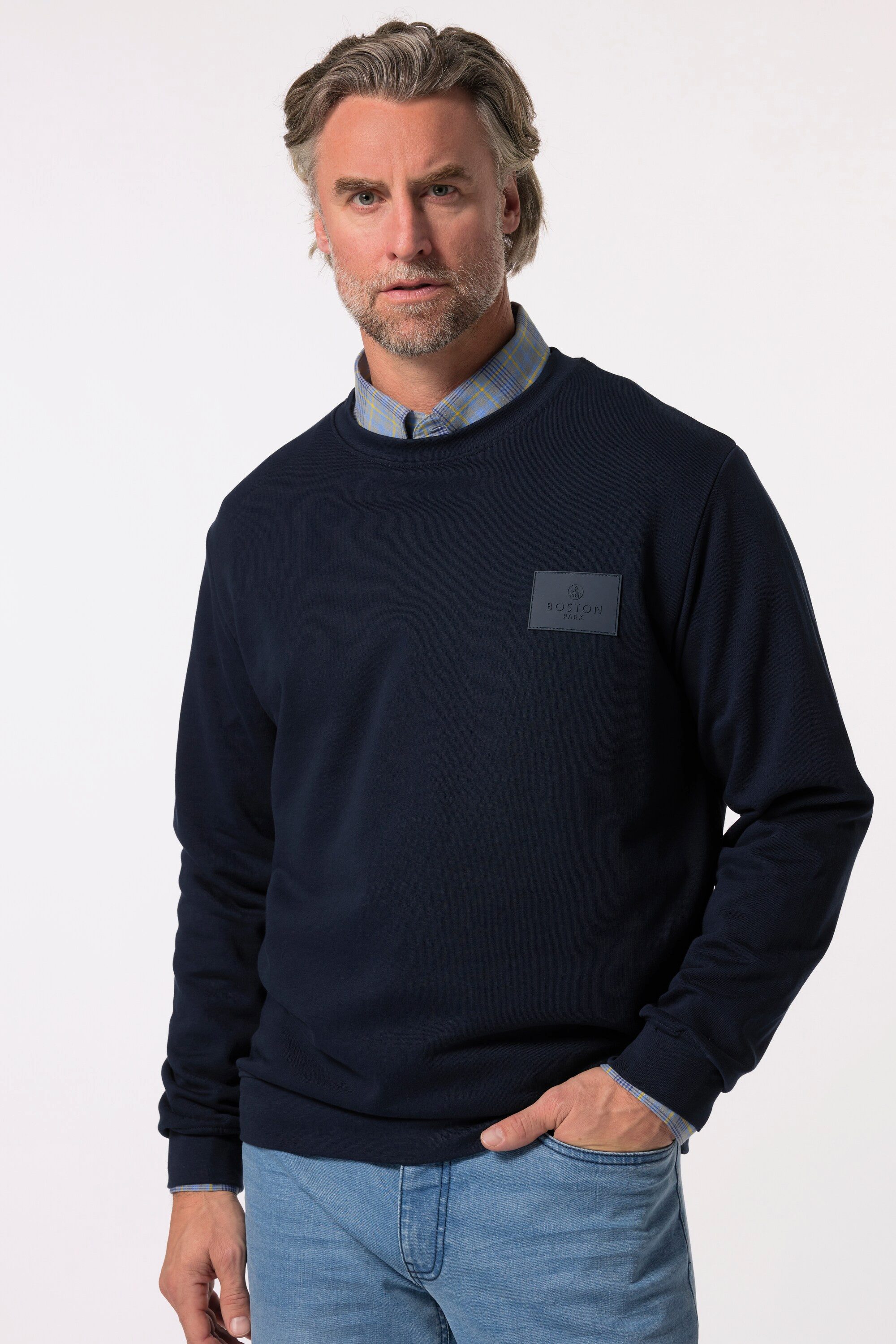 Boston Park Sweatshirt Sweatshirt Rundhals günstig online kaufen