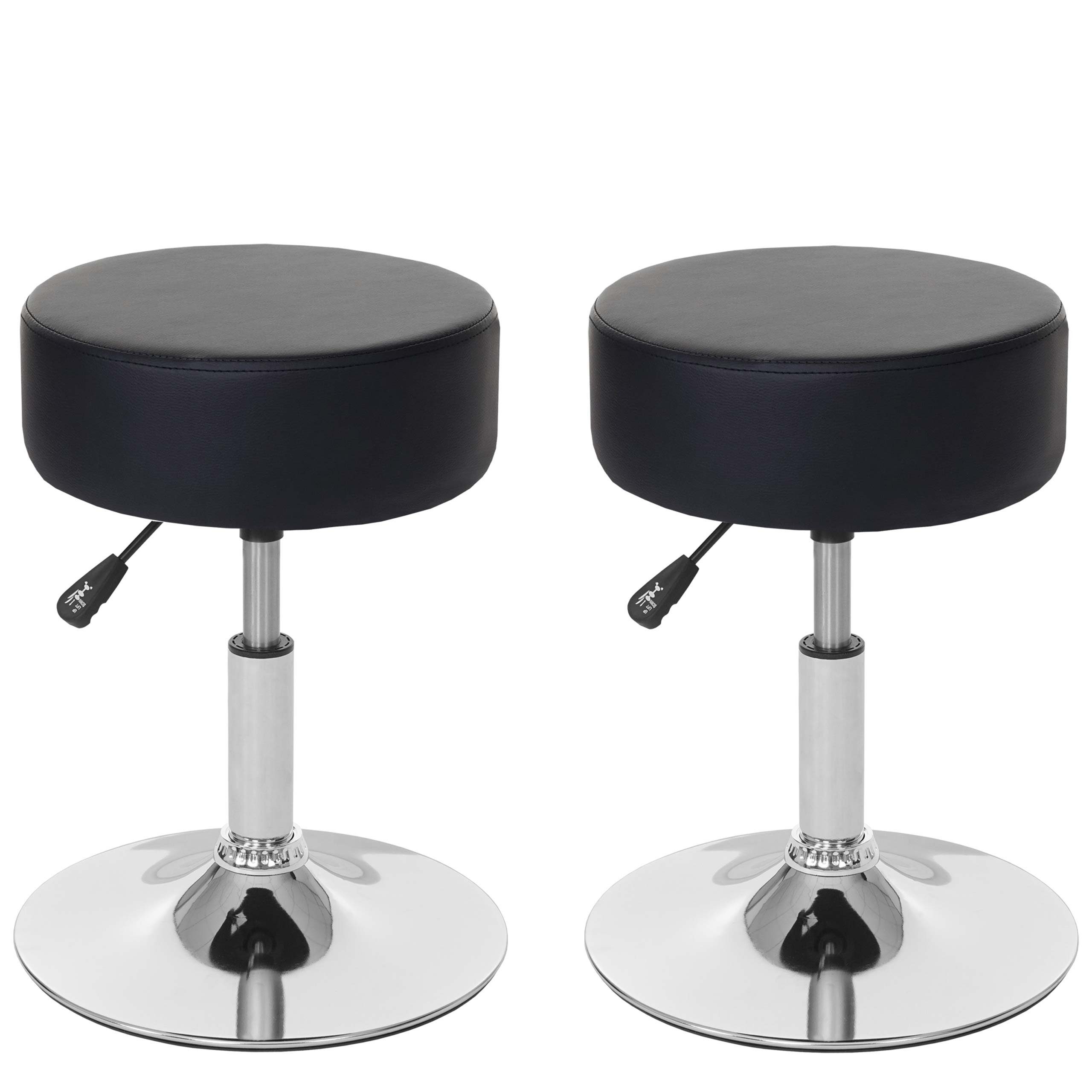 MCW Drehhocker MCW-C22-2 (Set, 2er), 2er-Set, Stufenlos höhenverstellbar, Um 360° drehbar. € 95,99