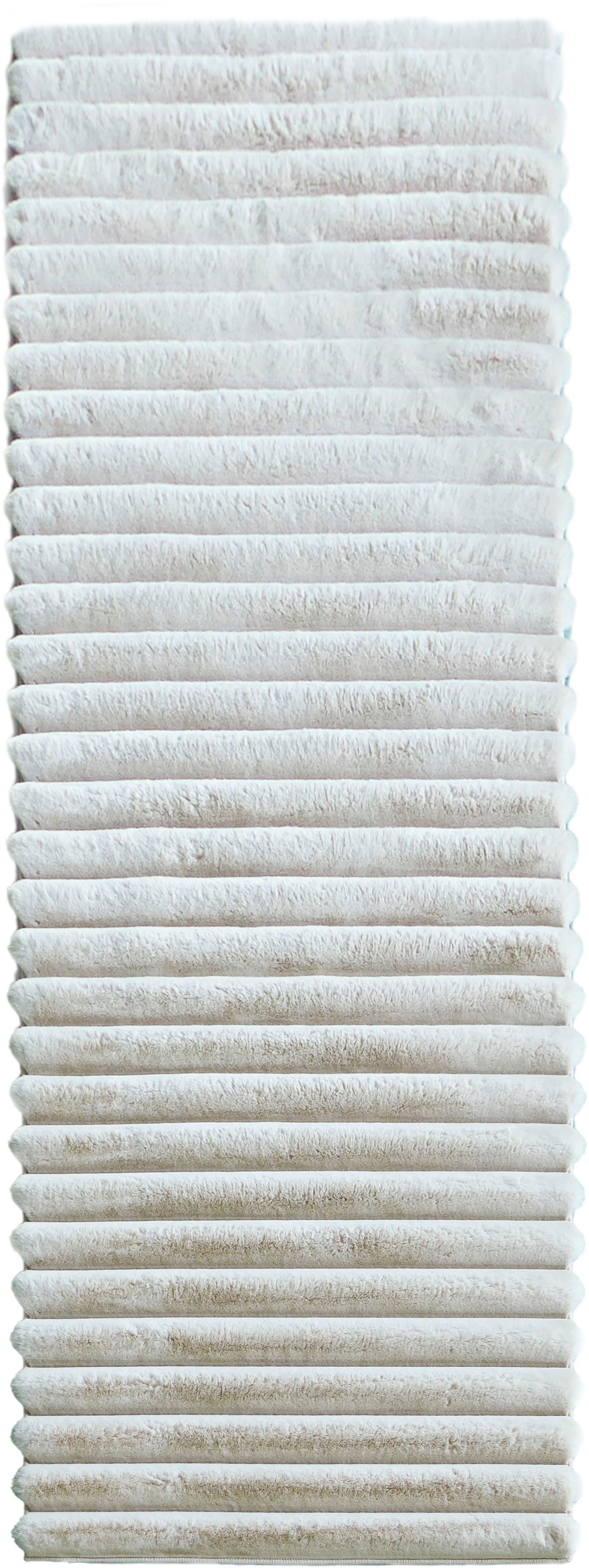 my home Läufer Melanie 67x230cm, Kunstfellteppich, besonders weich, Hoch-Ti günstig online kaufen