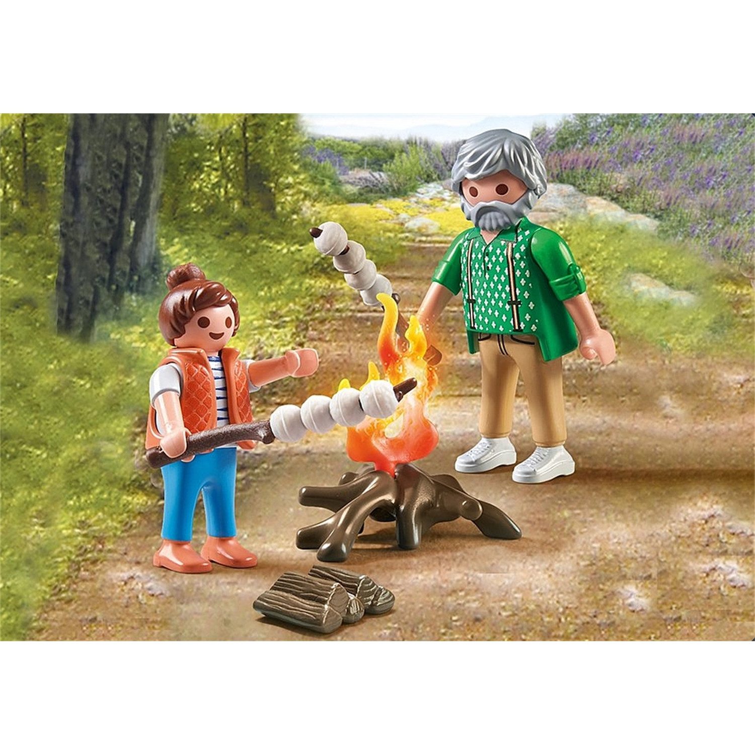 Playmobil® 71513 Lagerfeuer mit Marshmallows Konstruktions-Spielset – Bild 2 von 3