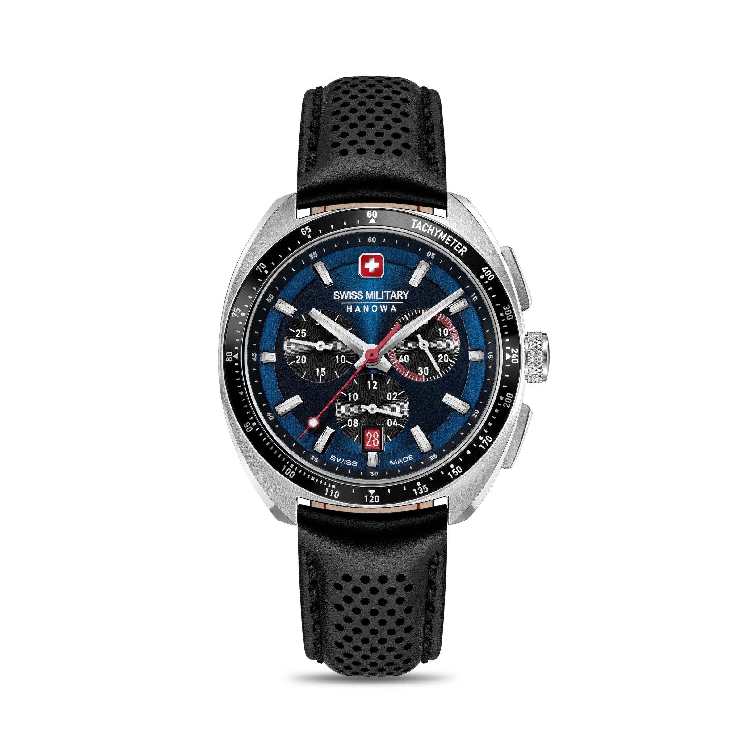 Swiss Military Hanowa Quarzuhr Quarzuhr Herrenuhr 41 Quarz Herren