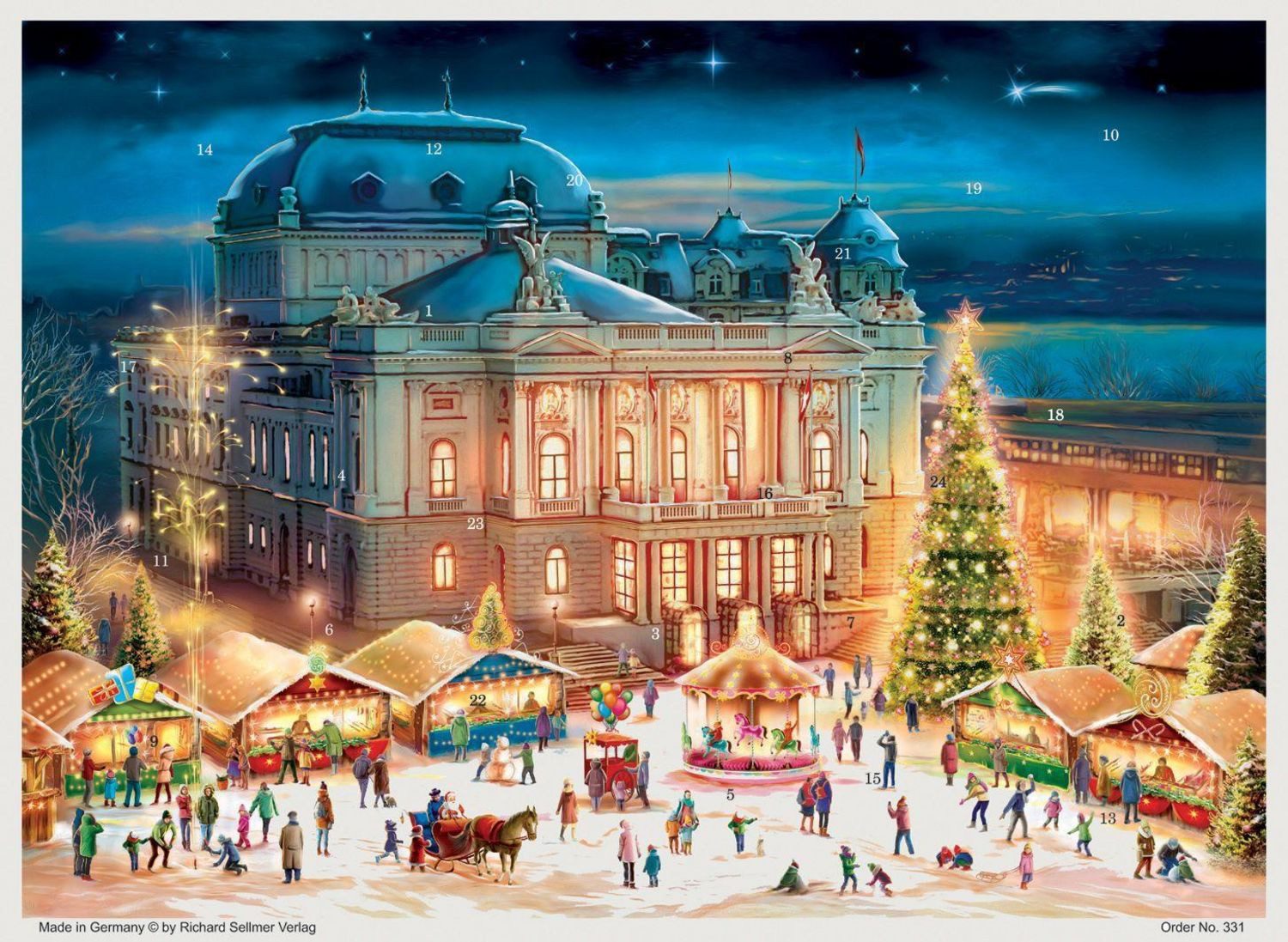 Adventskalender Adventskalender ""Zürich Oper""