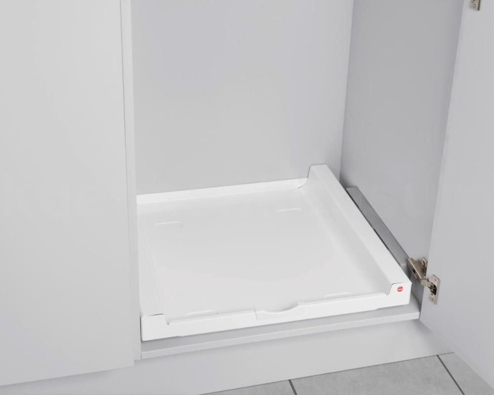 Hailo Auszug Hailo Universaltablar 3271351 Laundry Area Metall-Auszug 16er, für 60 cm Unterschrank mit Drehtür