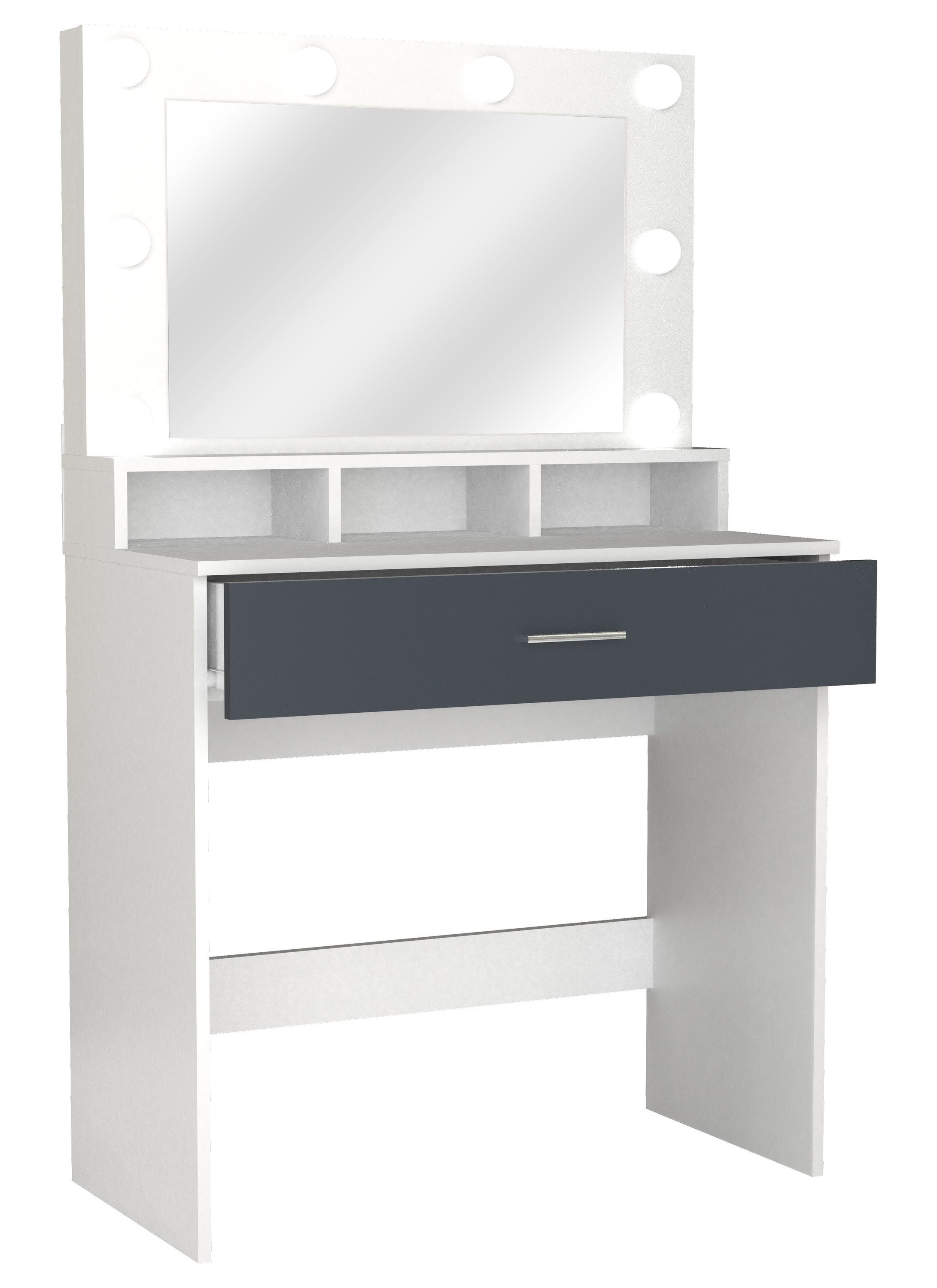 VCM Schminktisch Schminktisch Frisiertisch Schublade Spiegel Kosmal günstig online kaufen