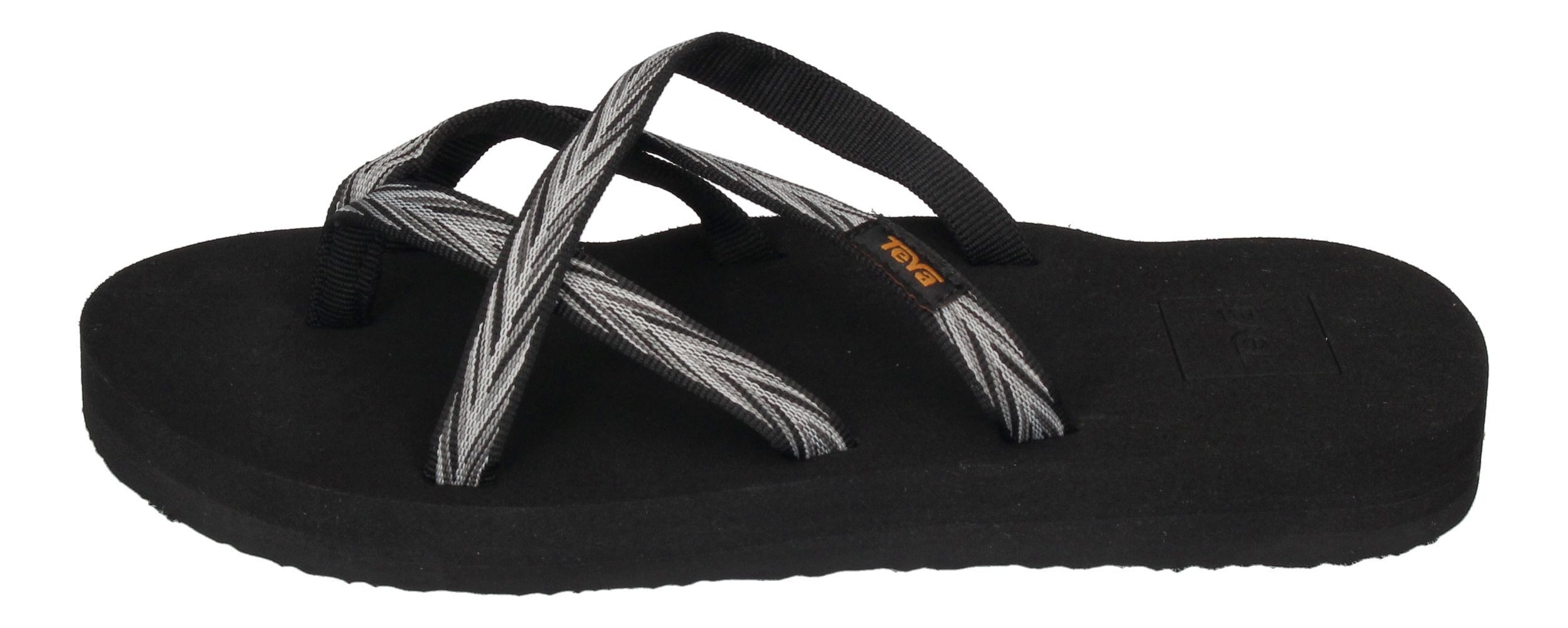 Teva OLOWAHU 6840 Zehentrenner Palms Black White