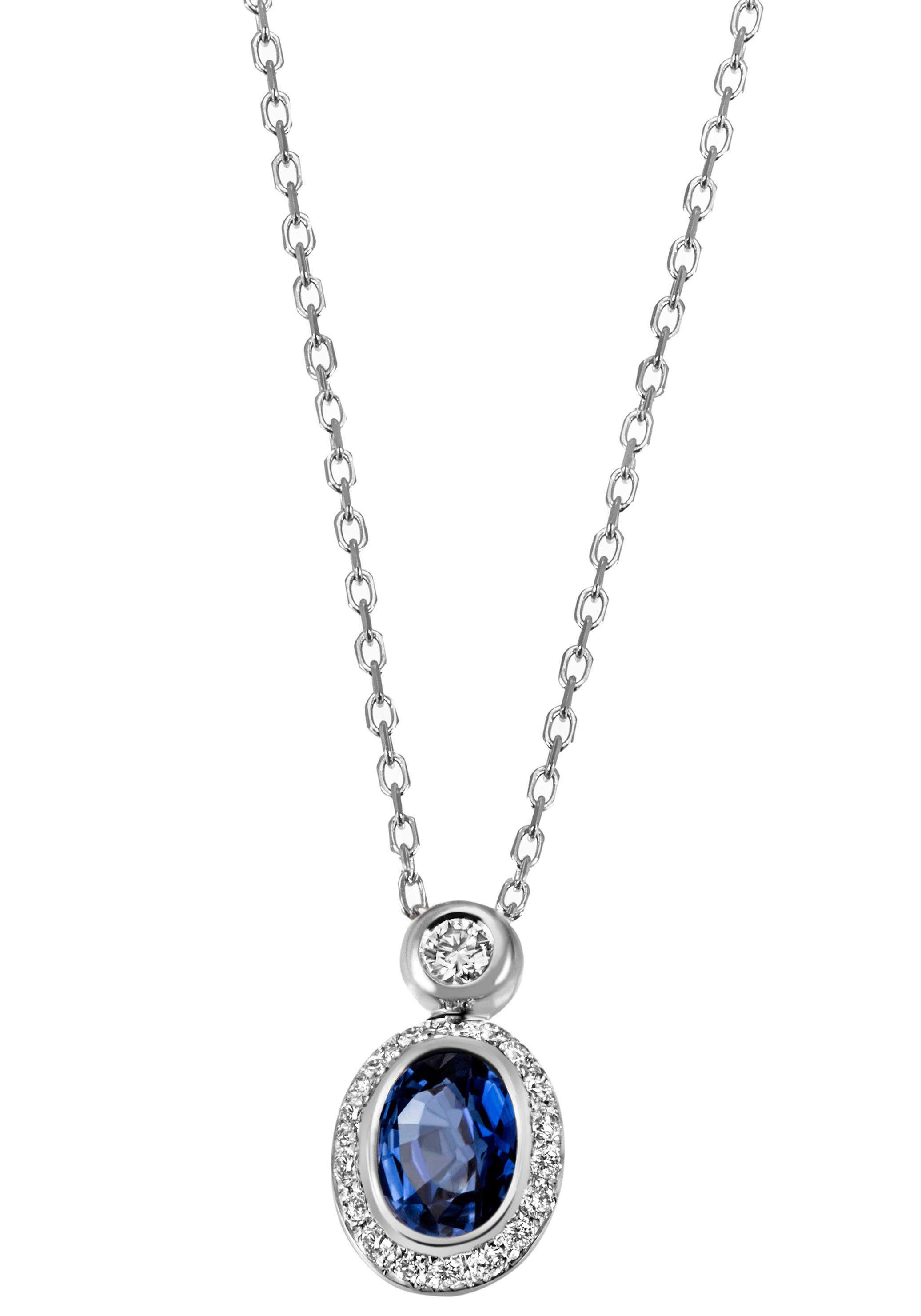 Kette mit Anhänger Schmuck Geschenk Silber 925 Halsschmuck Halskette Ankerkette