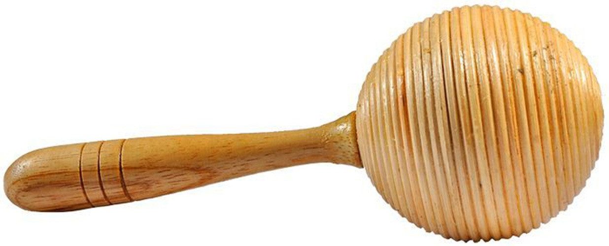 WORU Maraca WORU Maraka aus Rattan – handgefertigte Rhythmusrassel, 22 cm, 1-St.