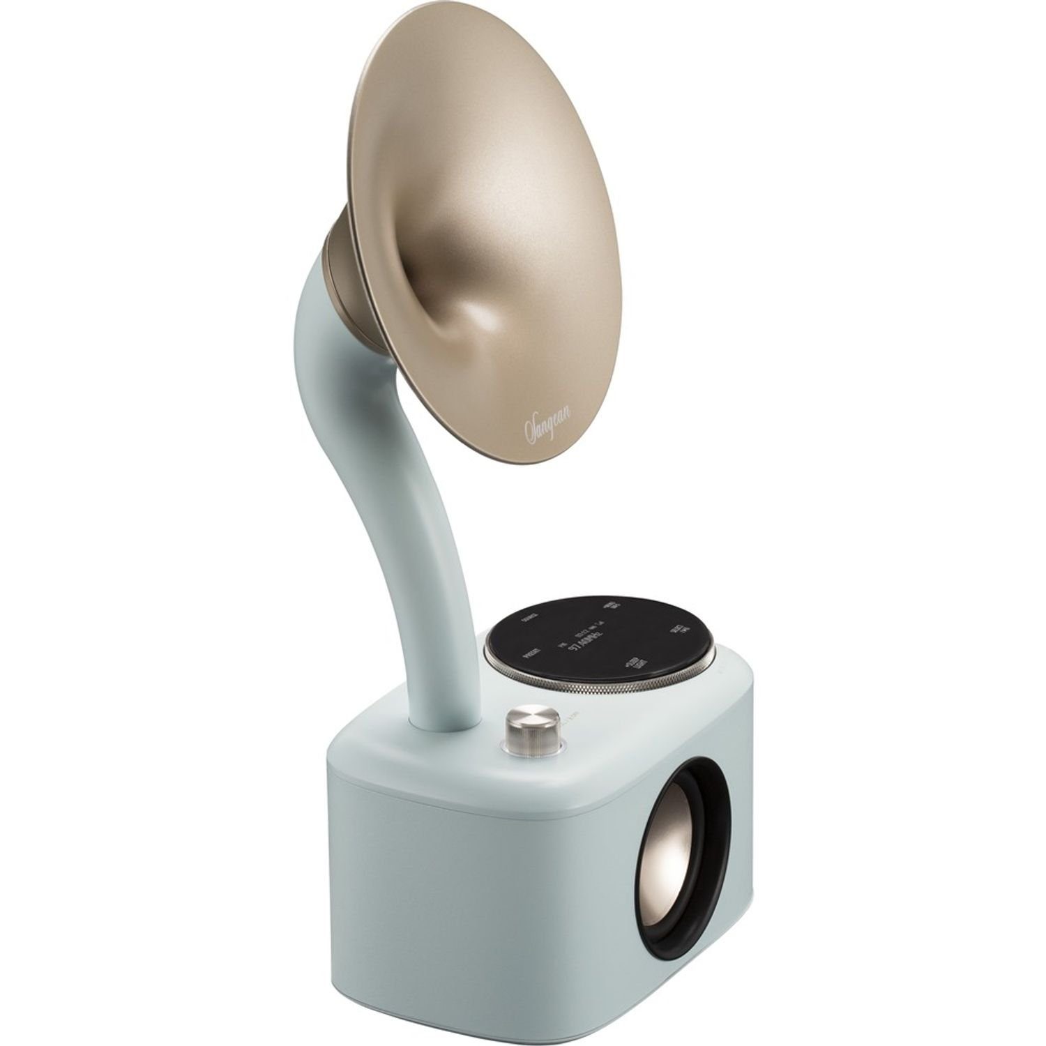 Sangean CP-100D und FM Bluetooth-Lautsprecher (DAB) Digitalradio DAB+ - mit Digitaler (DAB) Minty Gold 