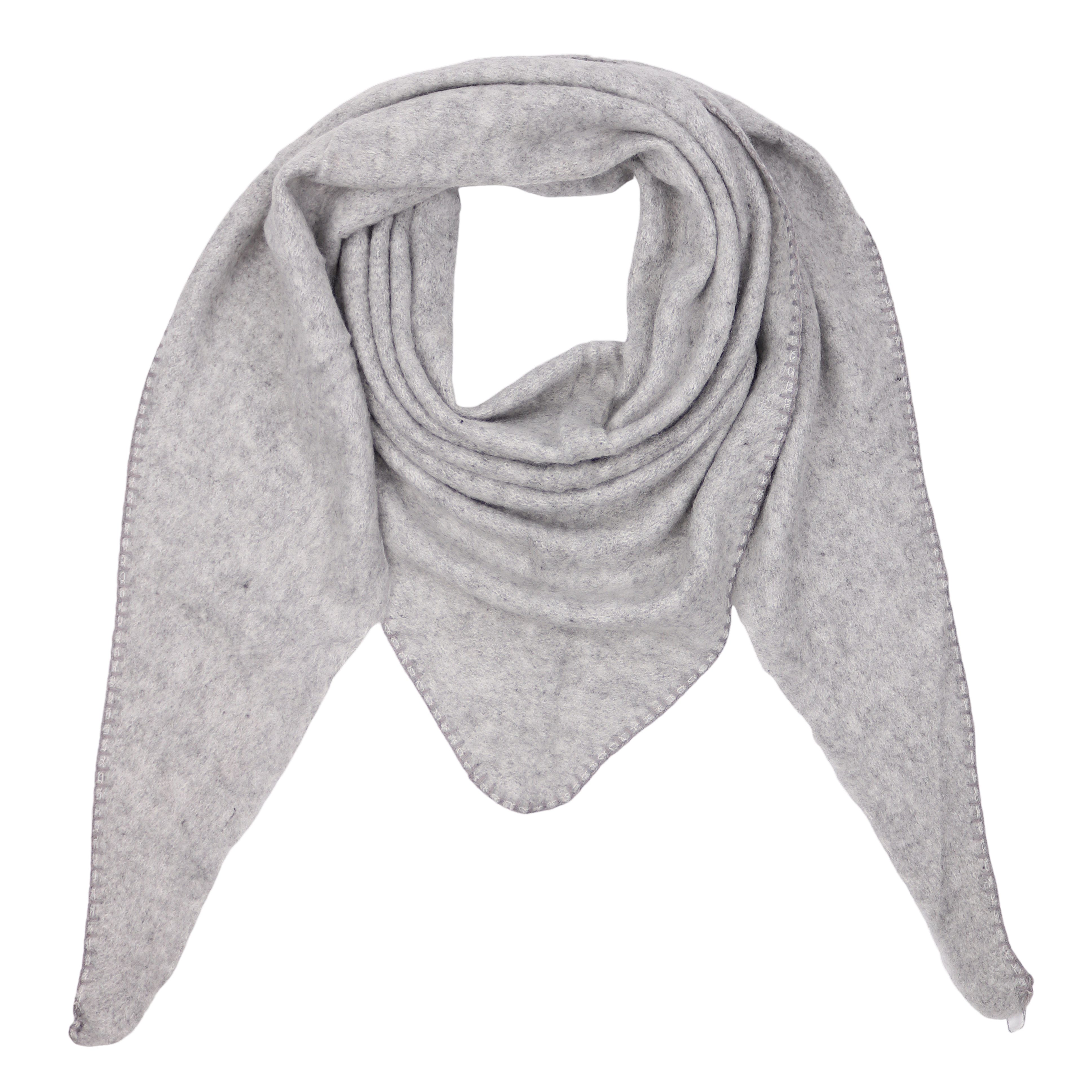 MIRROSI Dreieckstuch kuschliger und warmer Dreiecksschal ca.188x80 cm, (Unifarbe), in tollen Farben