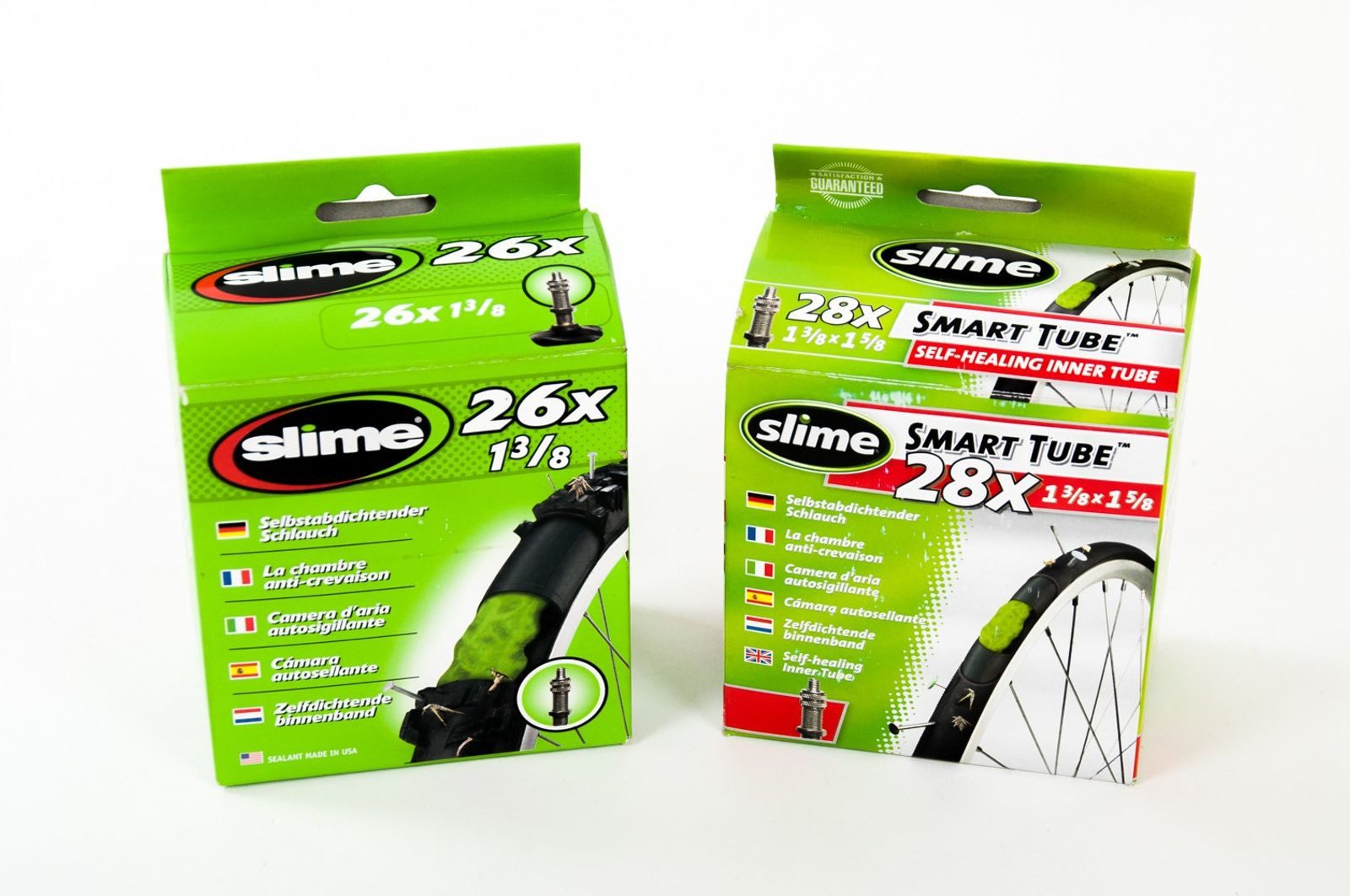 SLIME Fahrradschlauch Slime Selbstabdichtender Fahrradschlauch div. Größen, 28